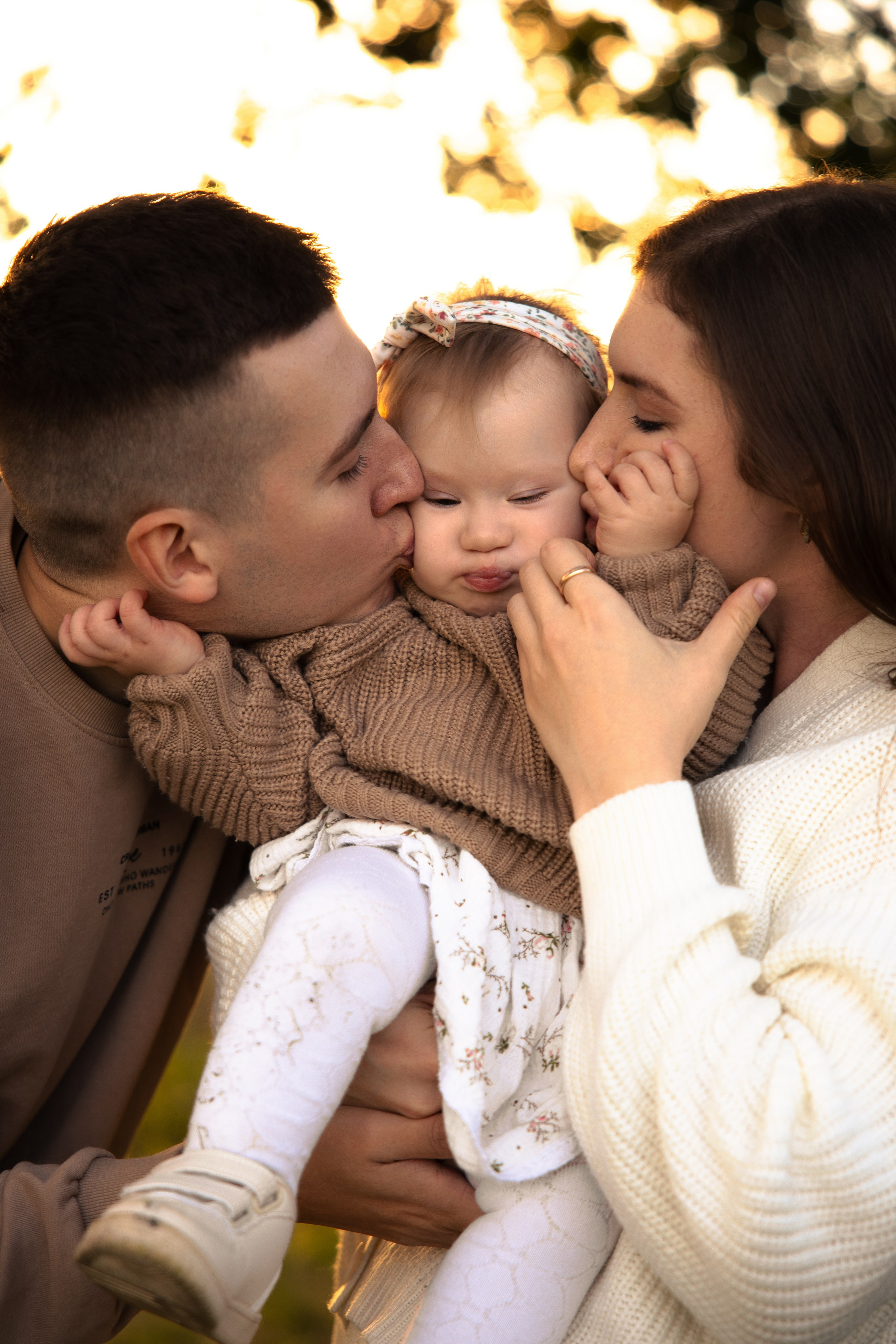 Семейная съемка на природе. Фотограф Ломакина Анастасия