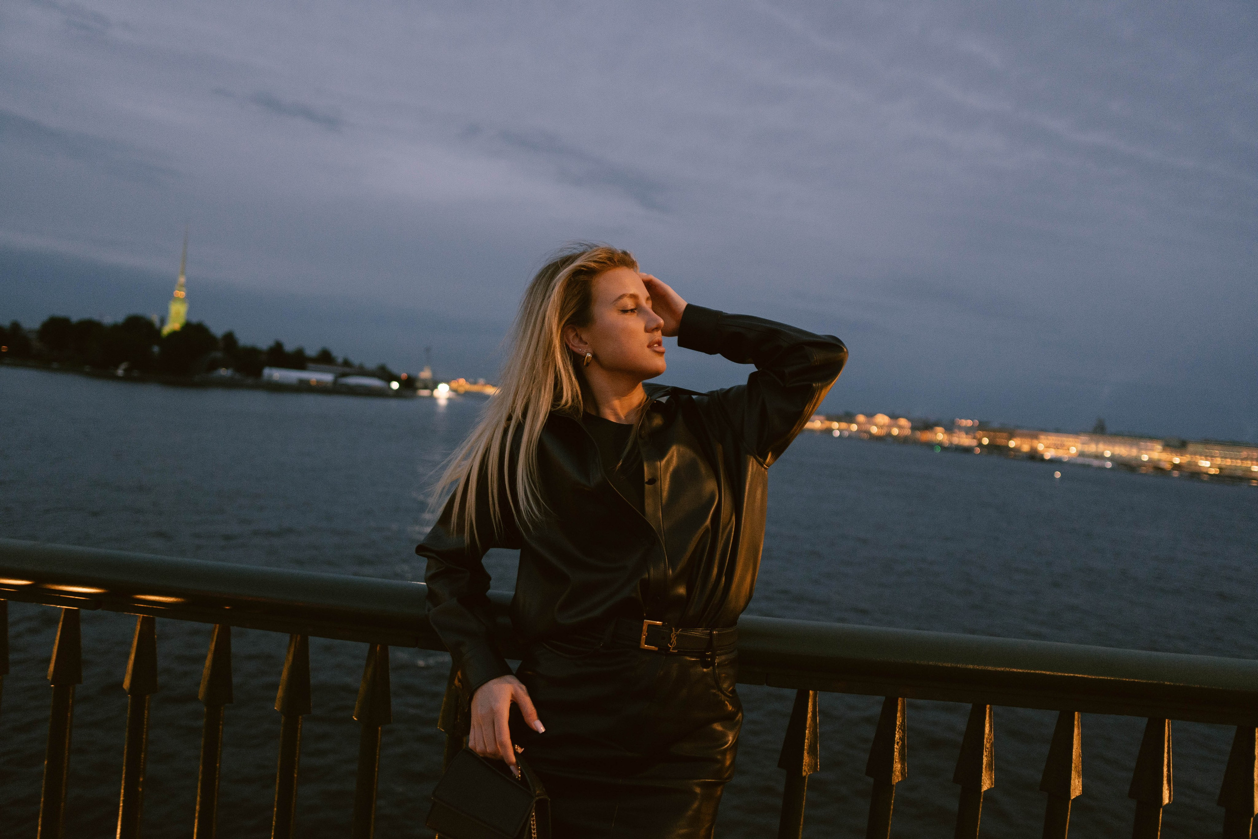 Даша и ночной Петербург. Фотограф в Санкт-Петербурге Головина Анастасия