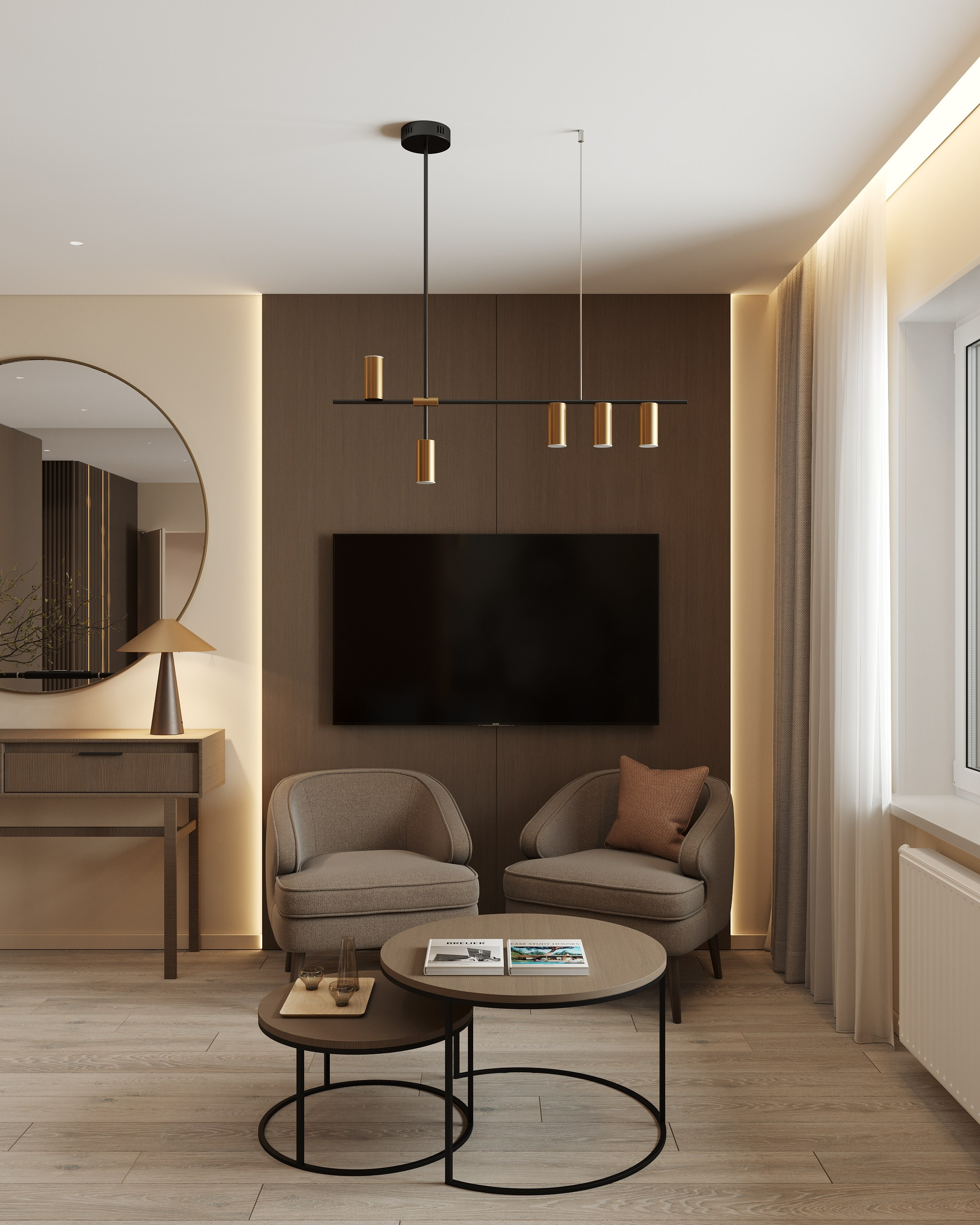 SPB | OFFICE WELL 59 м². 3d визуализатор Анастасия Науменко