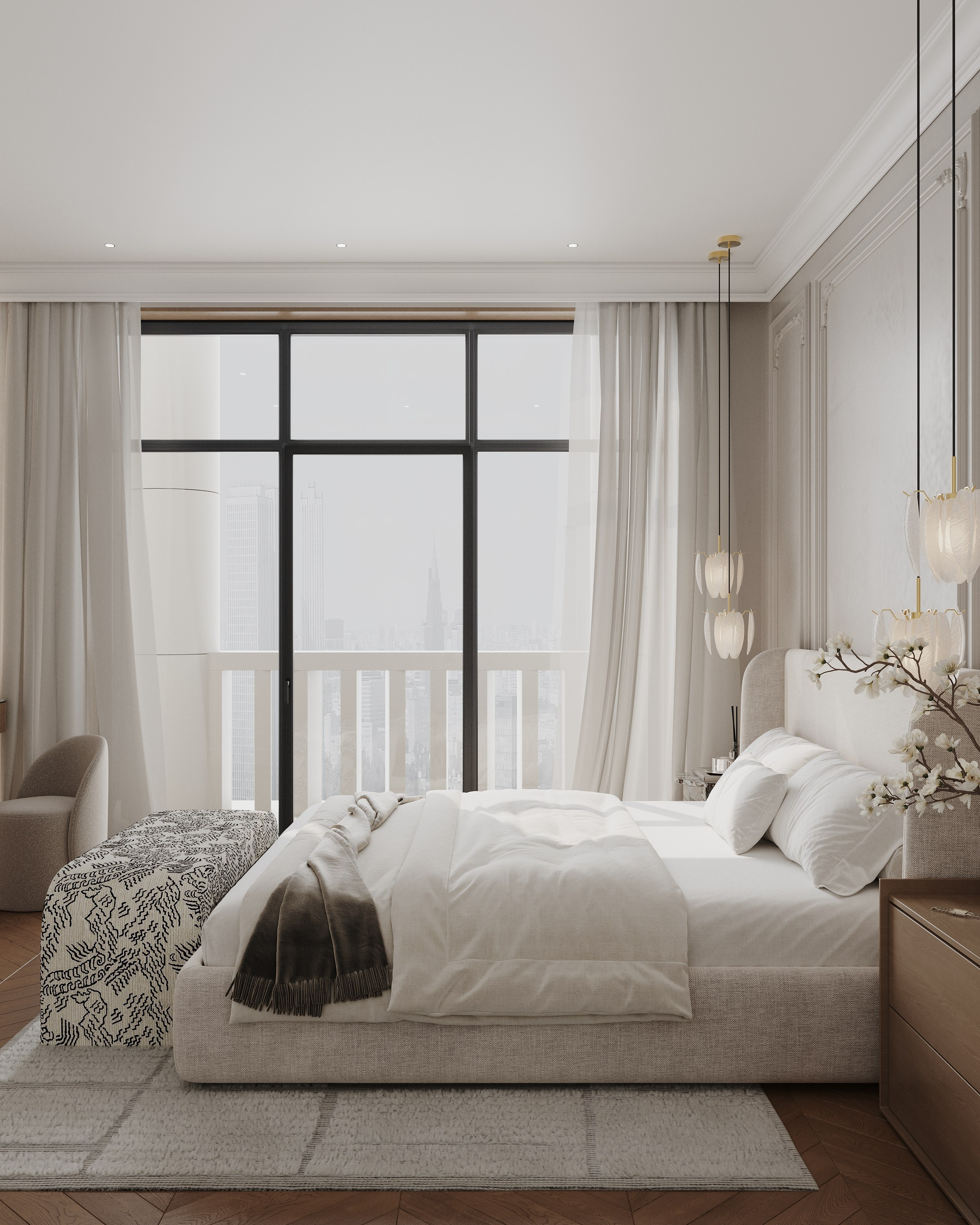 ЖК Легенда Московский 65 106 кв.м, г. Санкт-Петербург. 3d визуализатор Анастасия Науменко