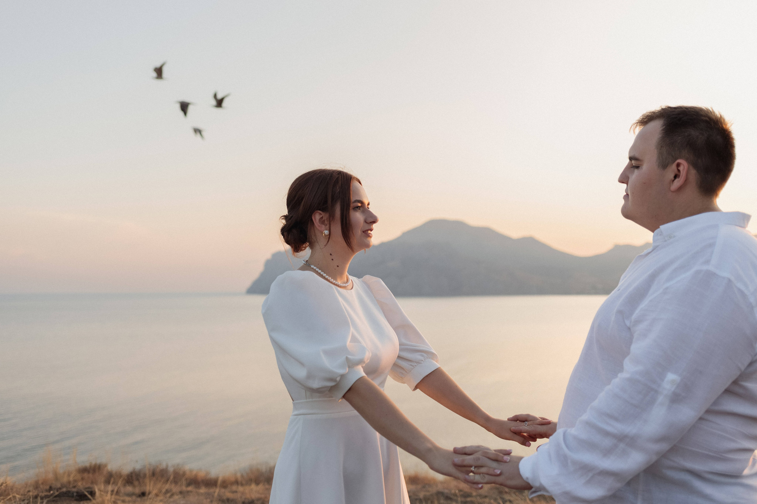Свадебная фотосессия в районе мыса Хамелеон🖤. Свадебный фотограф Мироманов Николай в Крыму