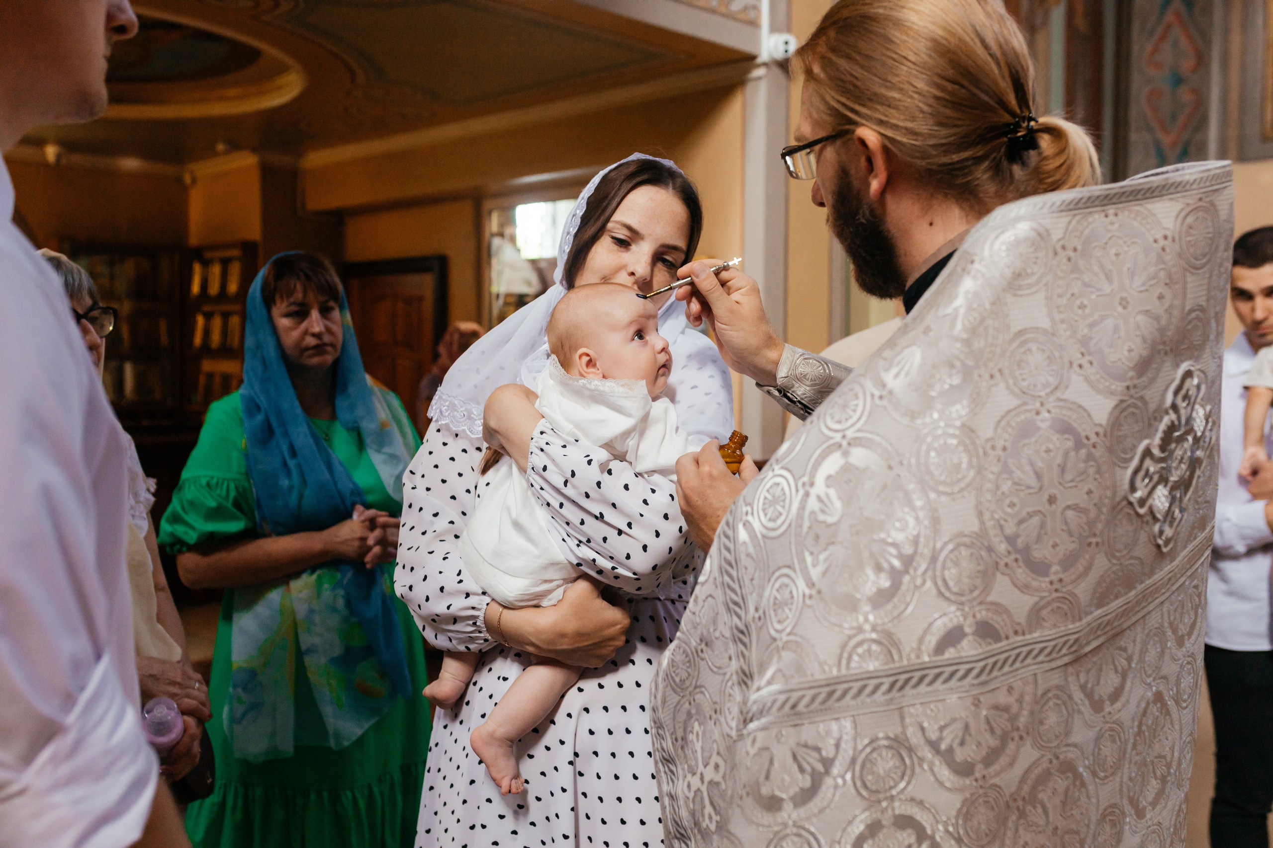 Крещение Варвары и Максима. Фотограф Амалия Ахмедова, Калининград
