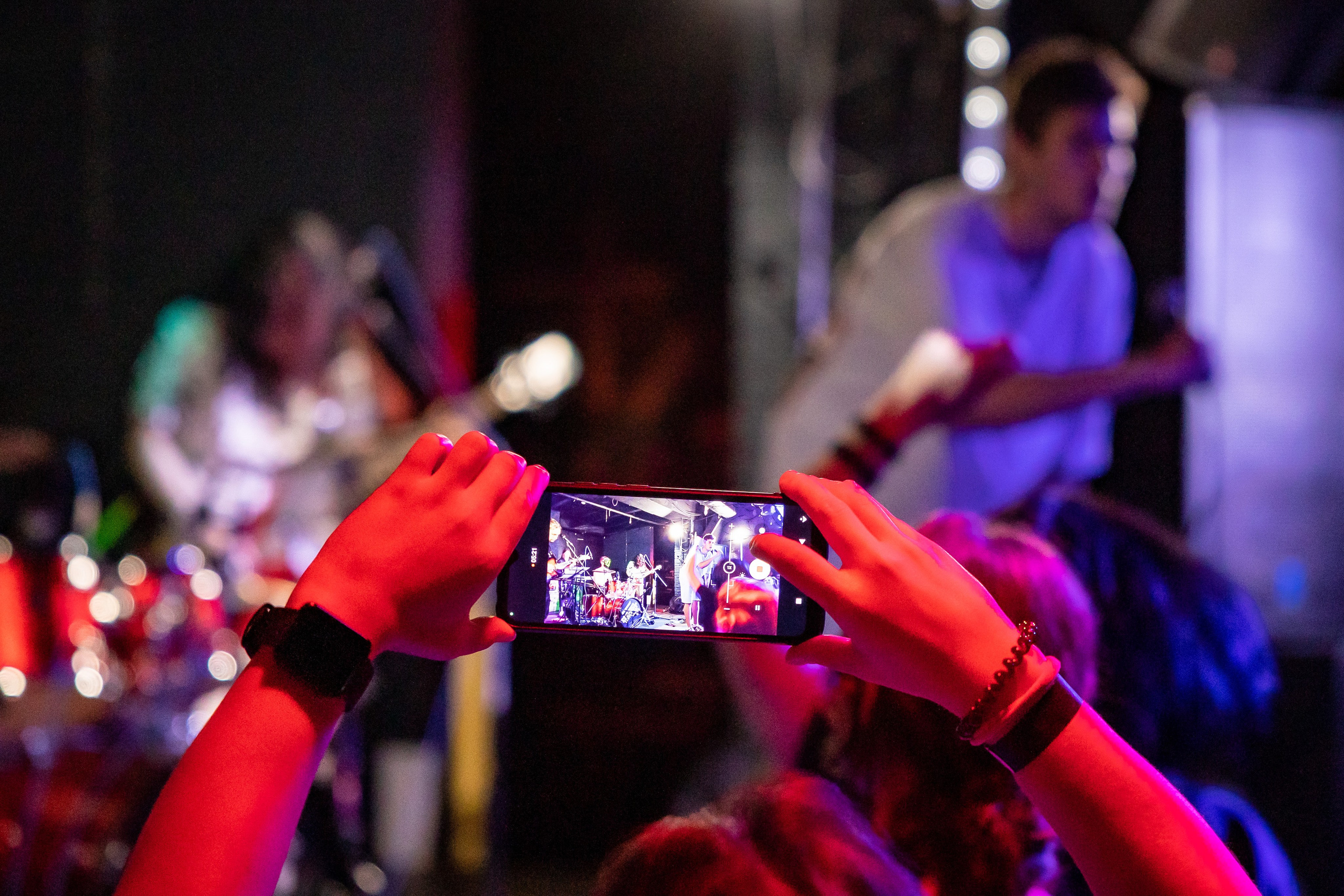 Концерт «Не Школа Барабанов» в Клубе «SOVA». Фотограф Владимир Охрименко