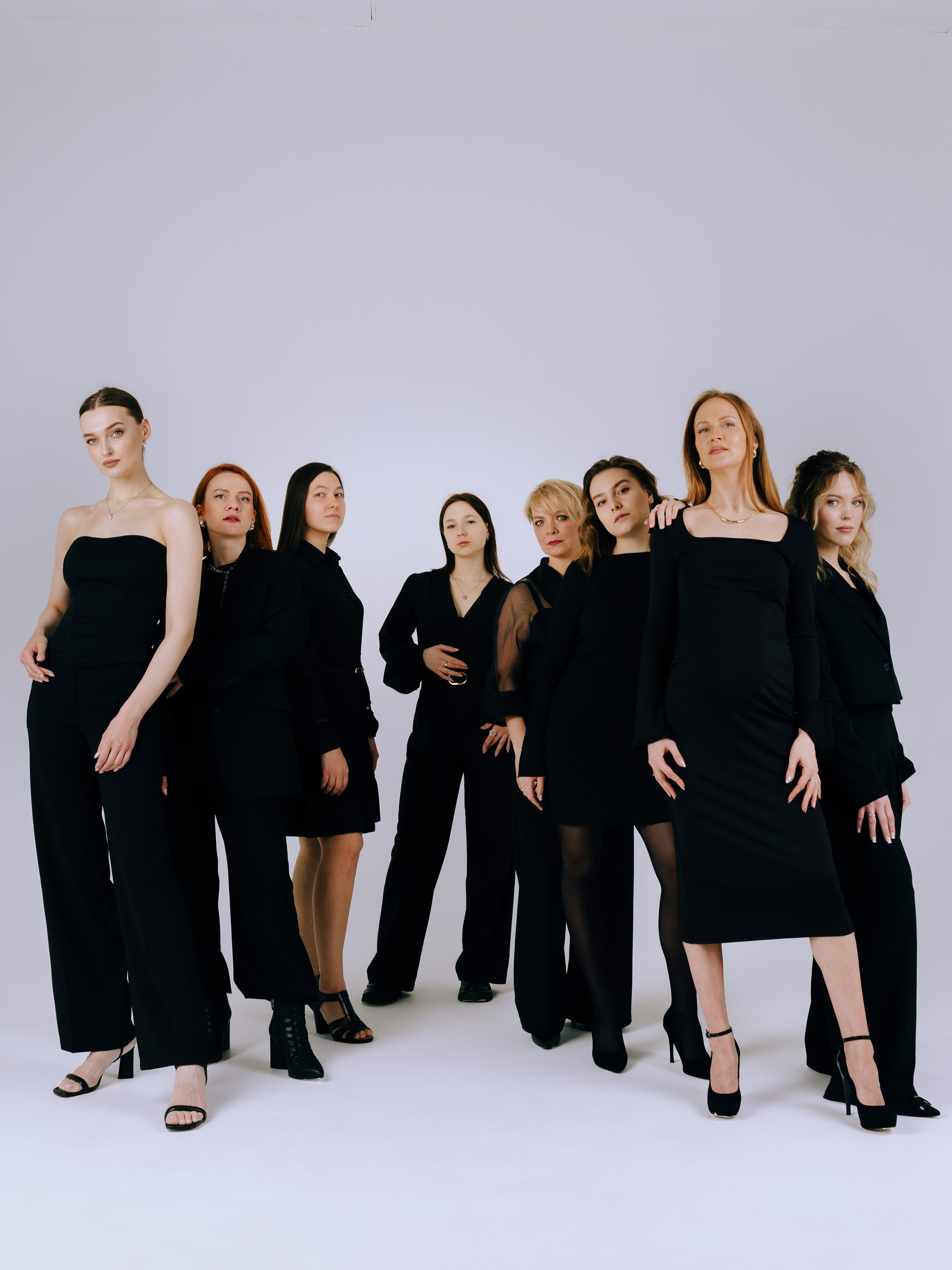 Фотоссесия коллектива Модельной школы. Фотограф в Кирове Настя Шабардина