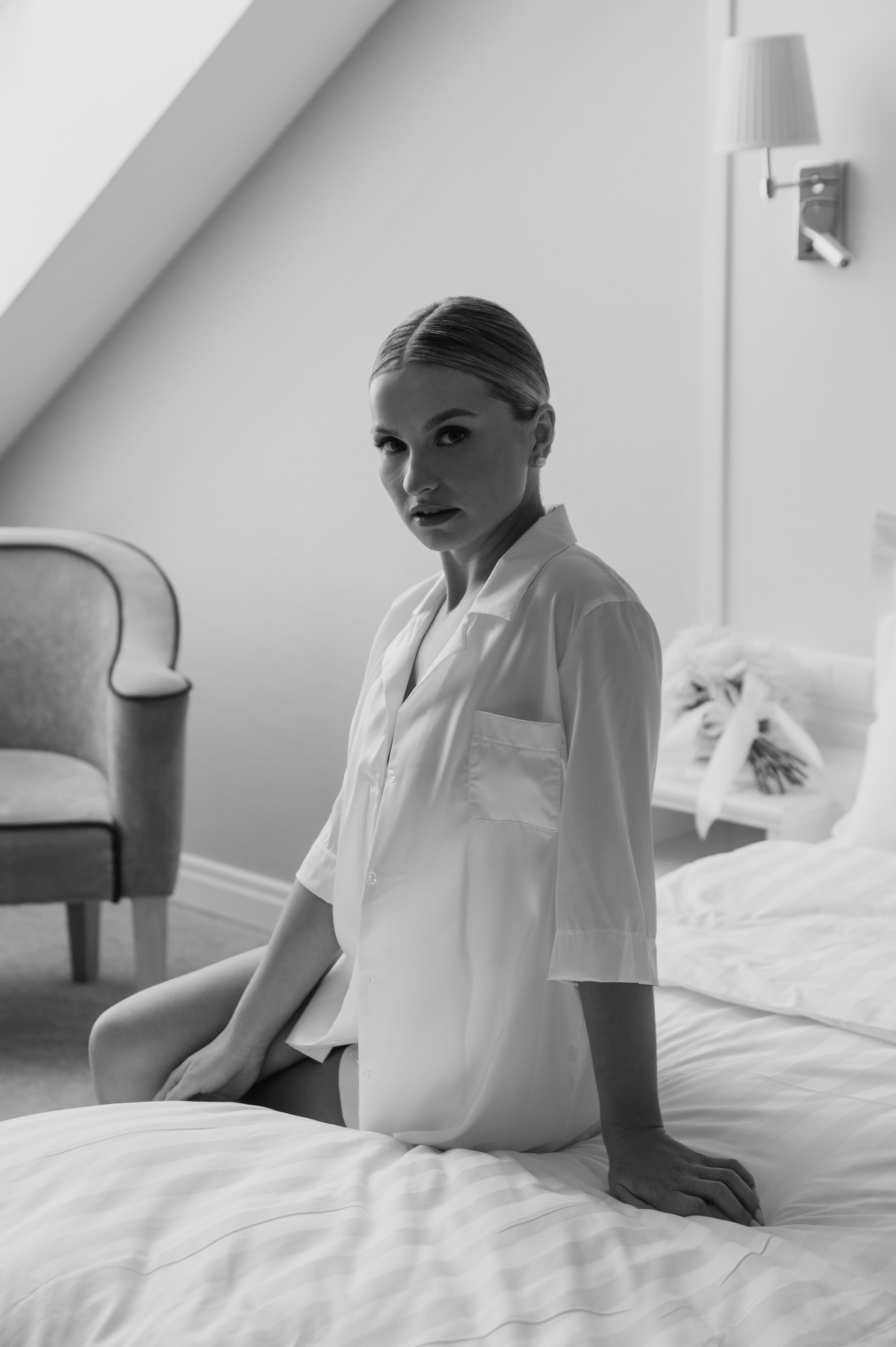 Свадебная фотосессия в Завидово гольф поле с утром невесты и красивым свадебным банкетом. Свадебный фотограф в Твери, Москве и Санкт-Петербурге Денисова Екатерина