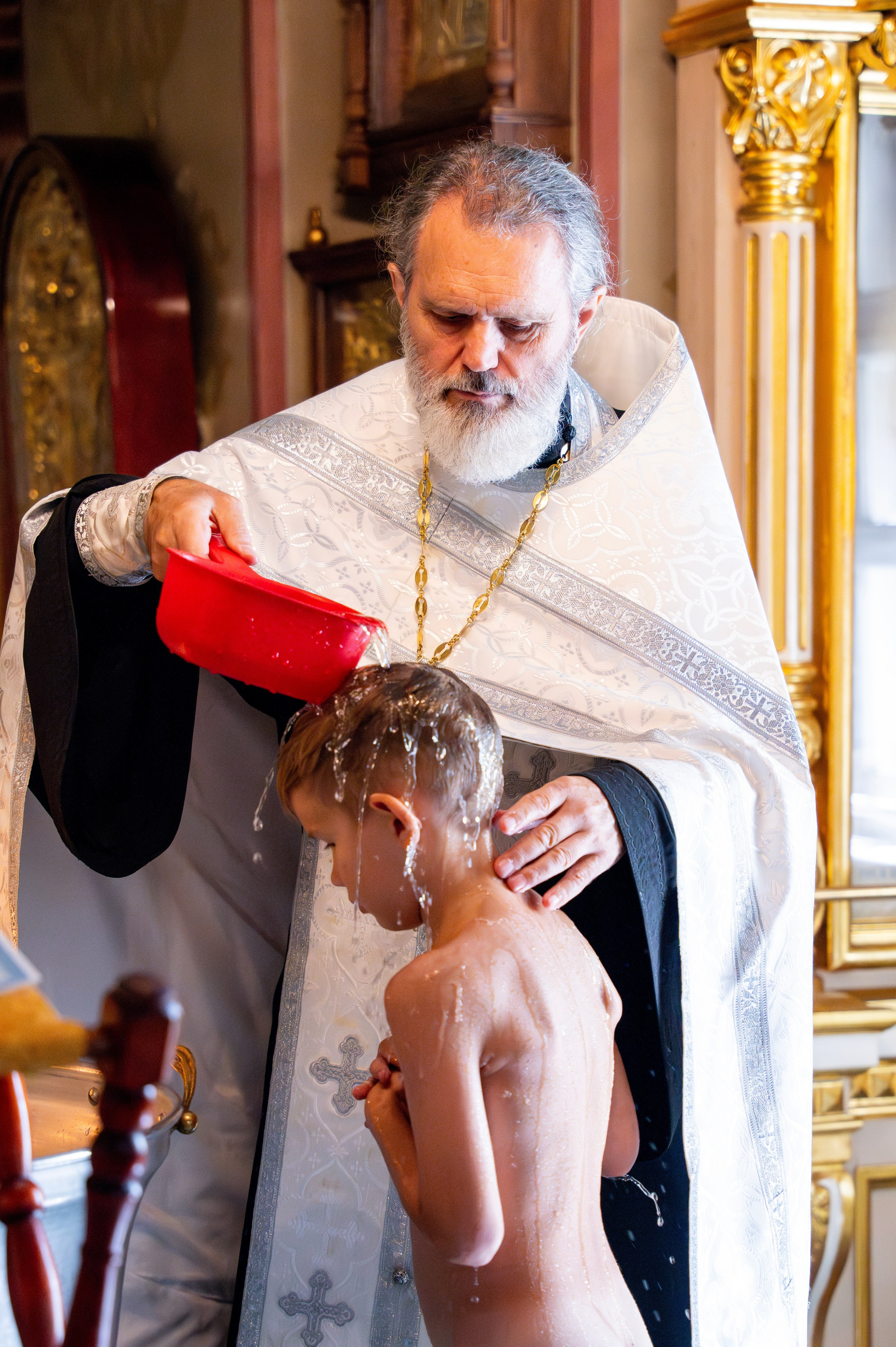 Крещение Даниила. Фотограф Юлия Попова