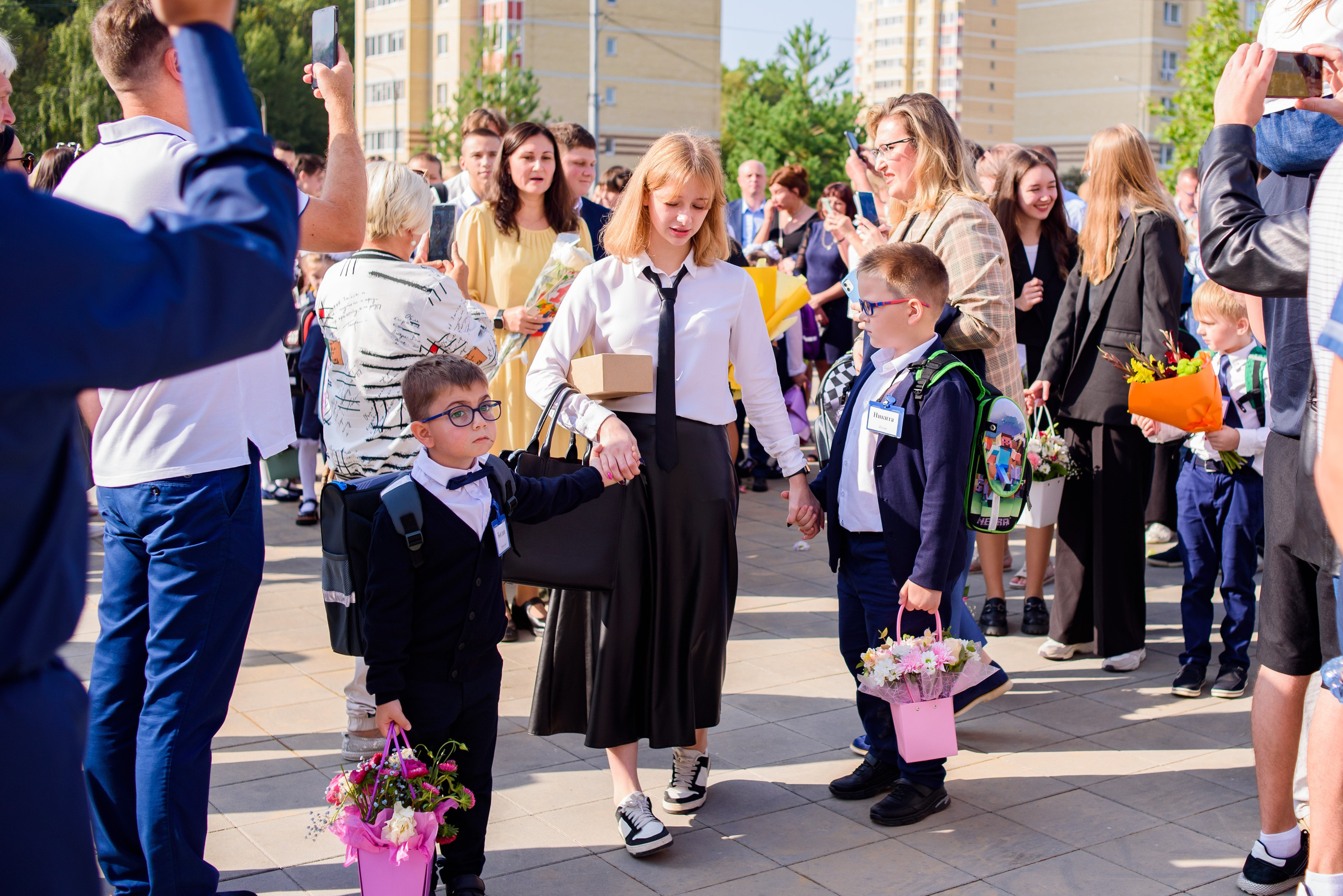 1-е сентября 2023. Фотограф Юлия Попова