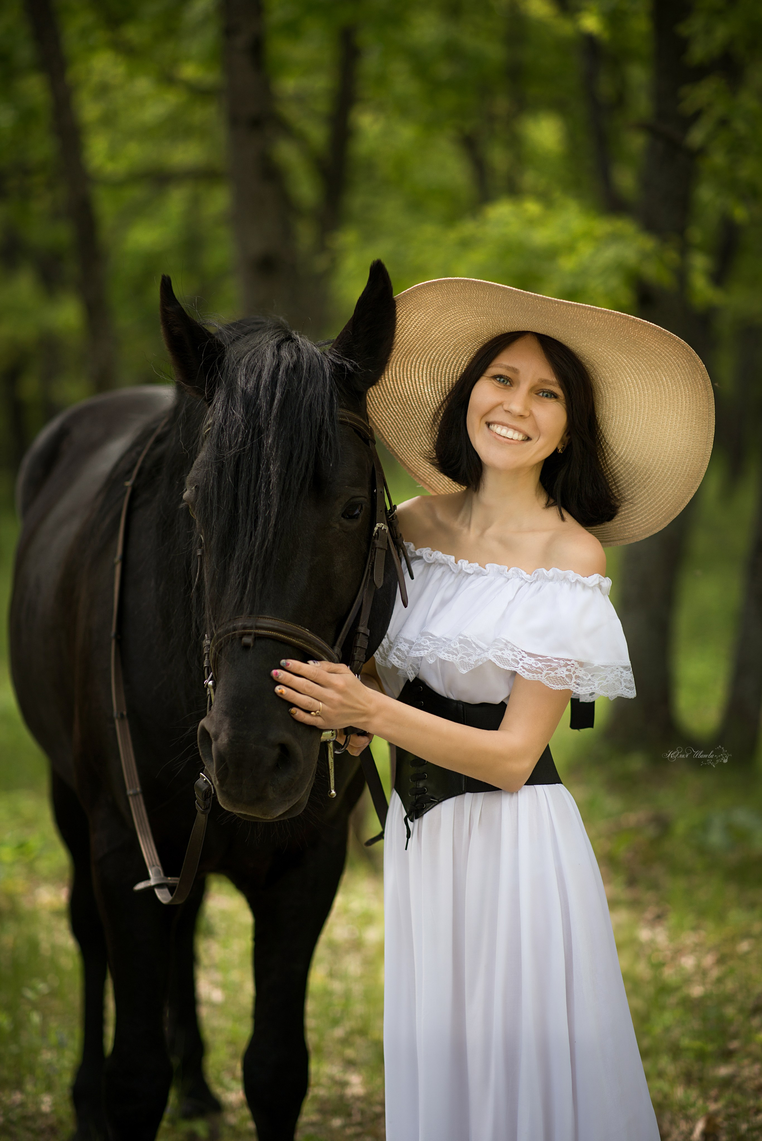 Евгения и Пират. Конный фотограф в Саратове Юлия Иванова