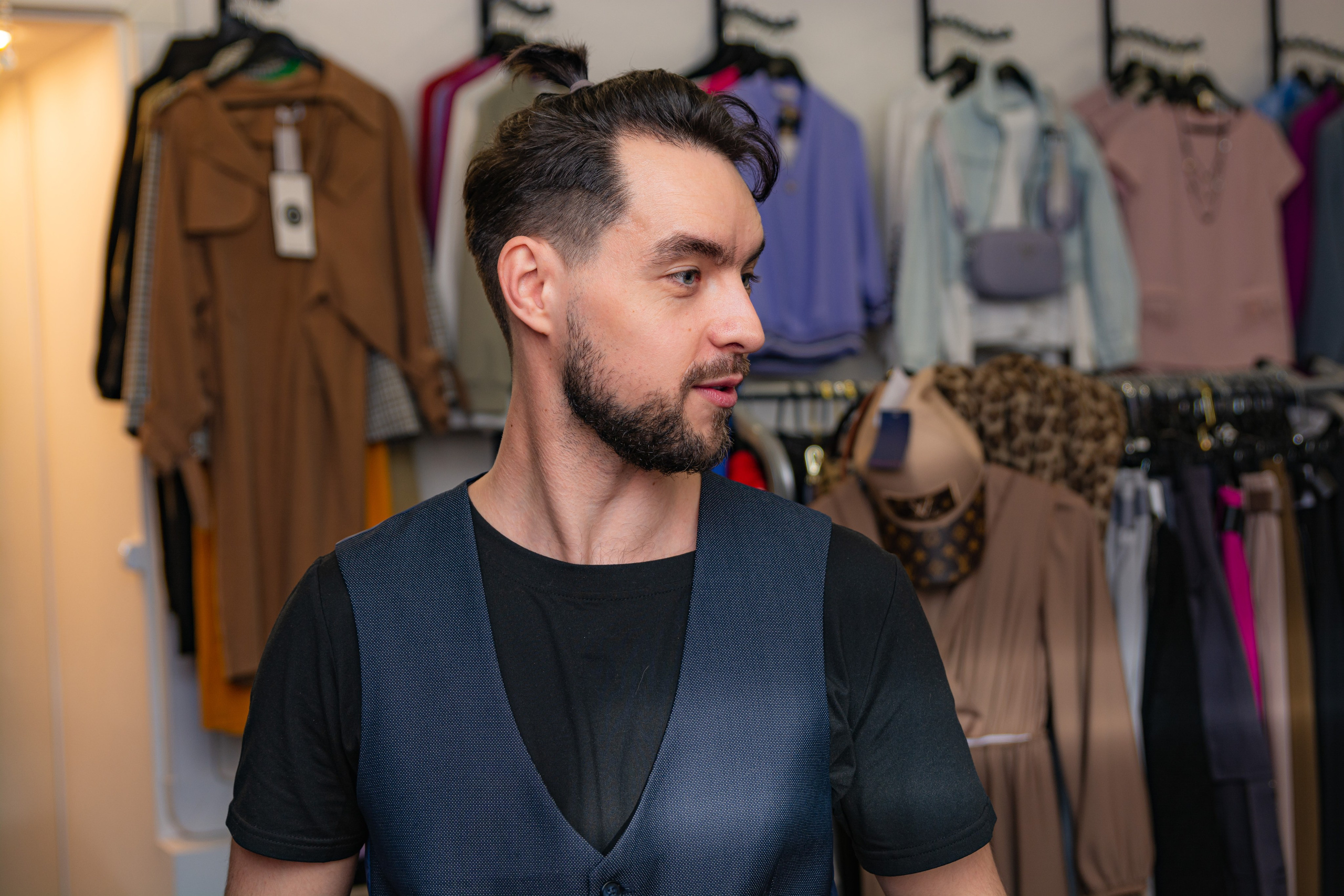 Шопинг со стилистом. Портретный фотограф в Санкт-Петербурге Дмитриева Наталия