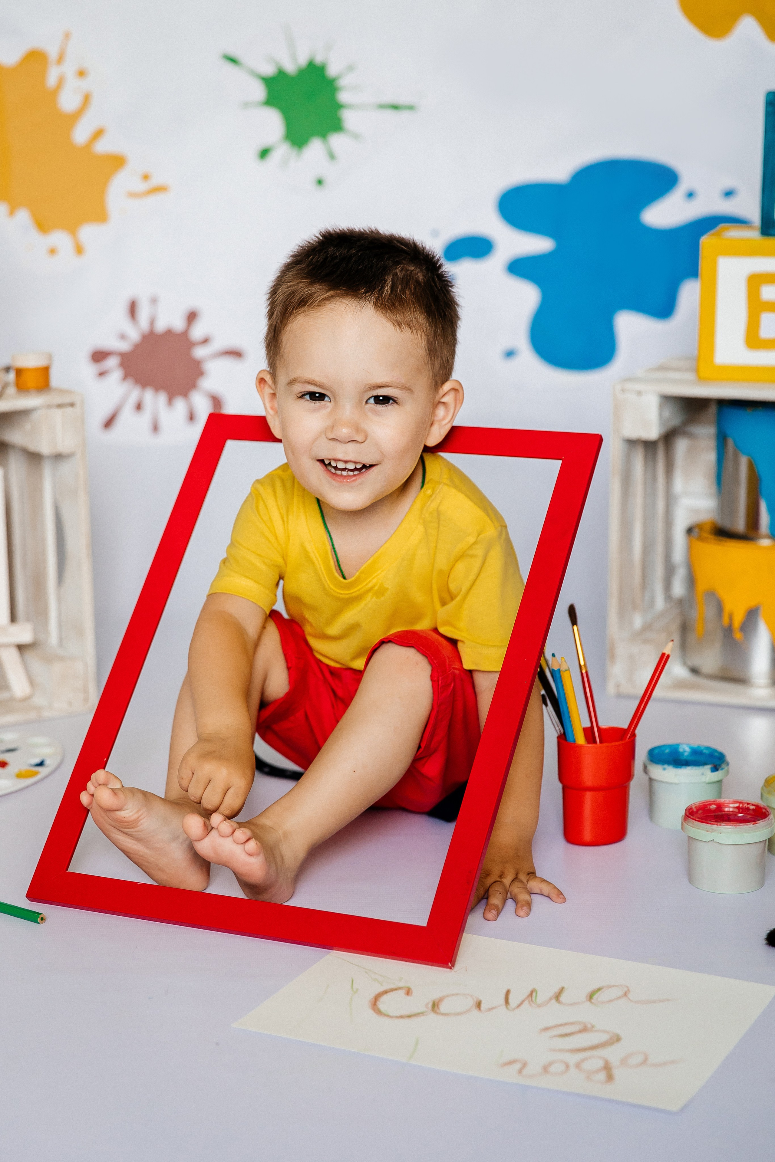 Краски. Детский фотограф, выпускные альбомы в Нижнем Новгороде Бодягина Мария