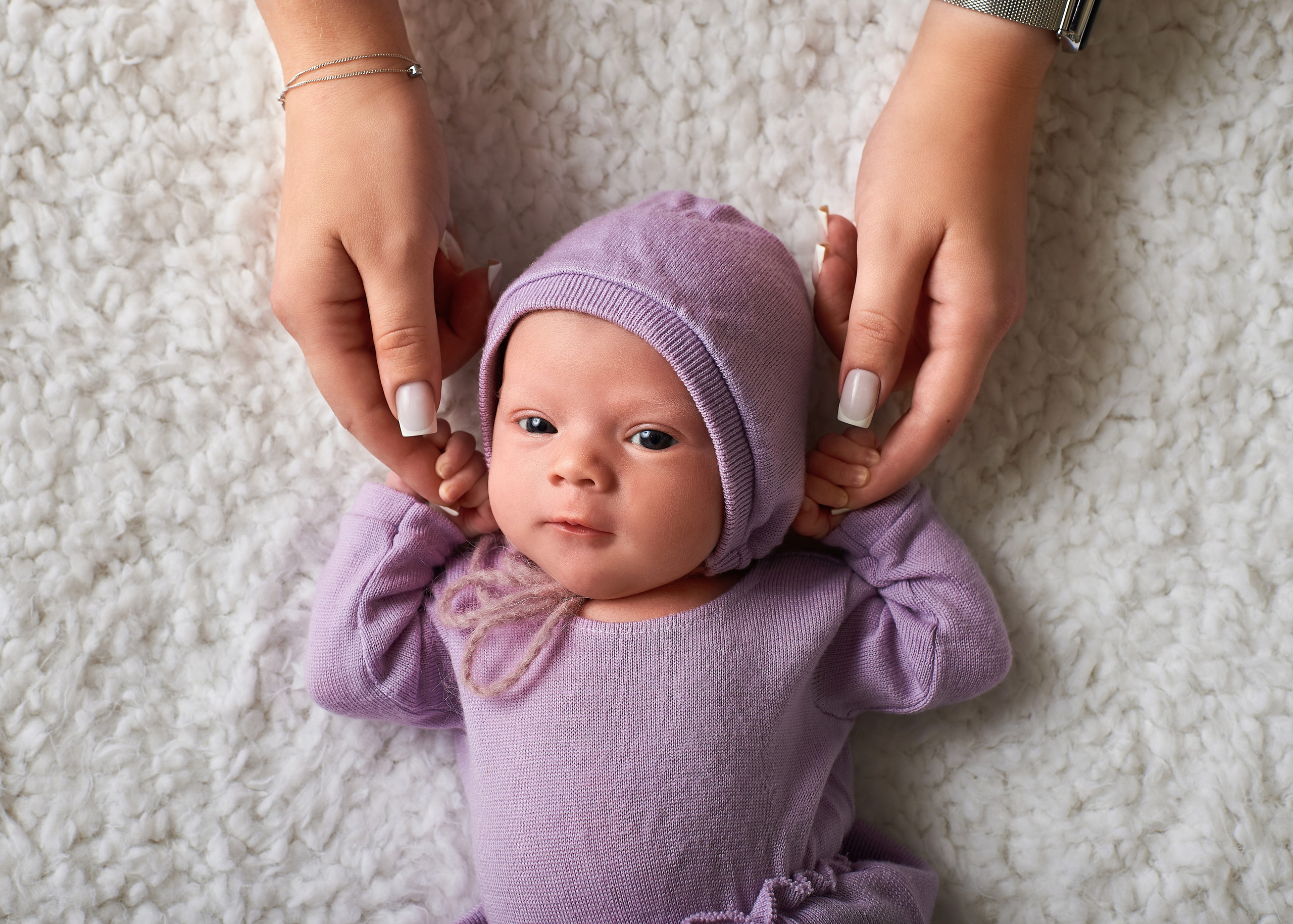 Новорожденные. Фотограф Юлия Ремезова