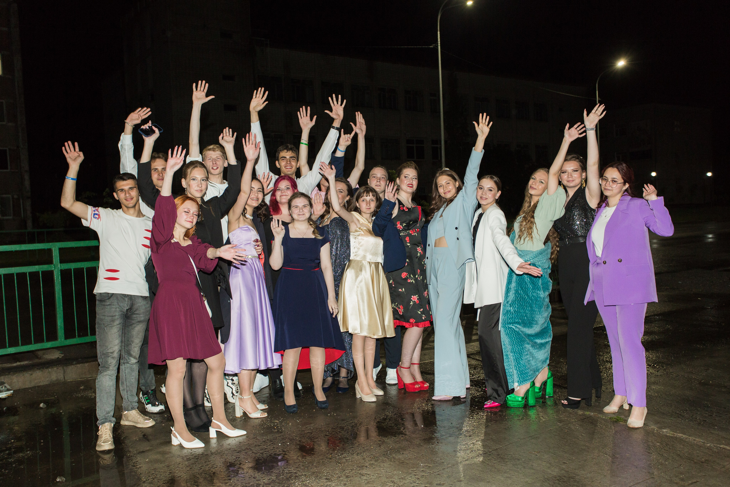 Выпускные старшая школа. Фотограф Южно-Сахалинск