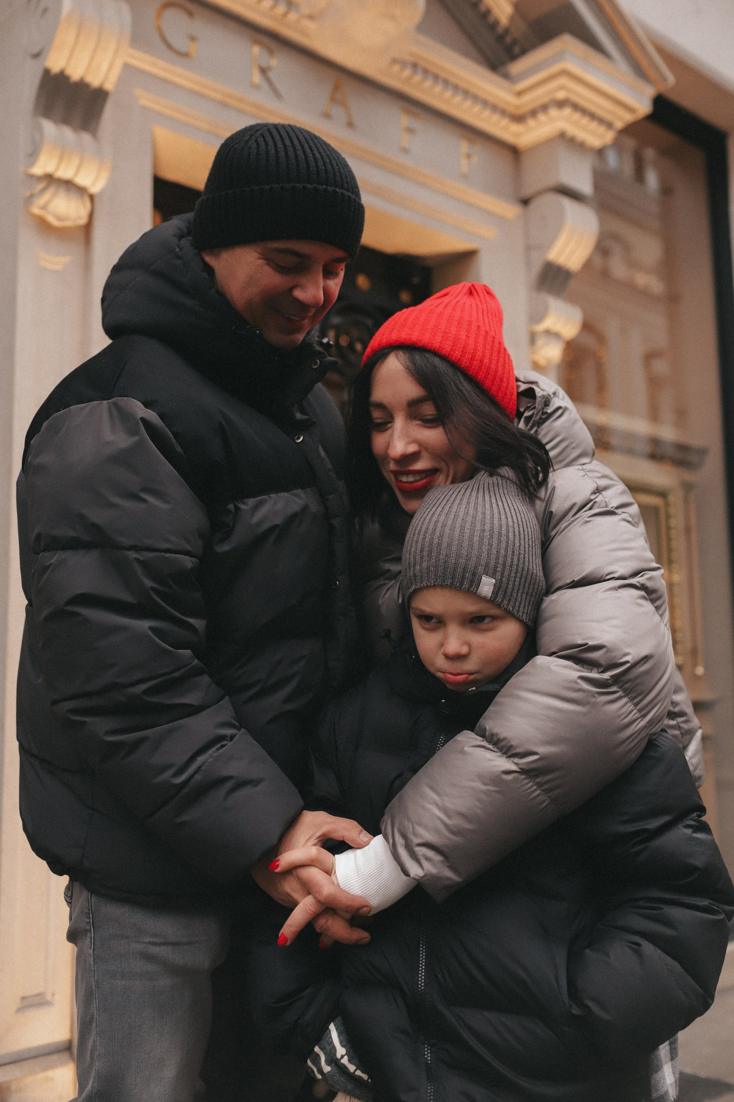 Прогулка в Третьяковском проезде. Семейный фотограф в Москве