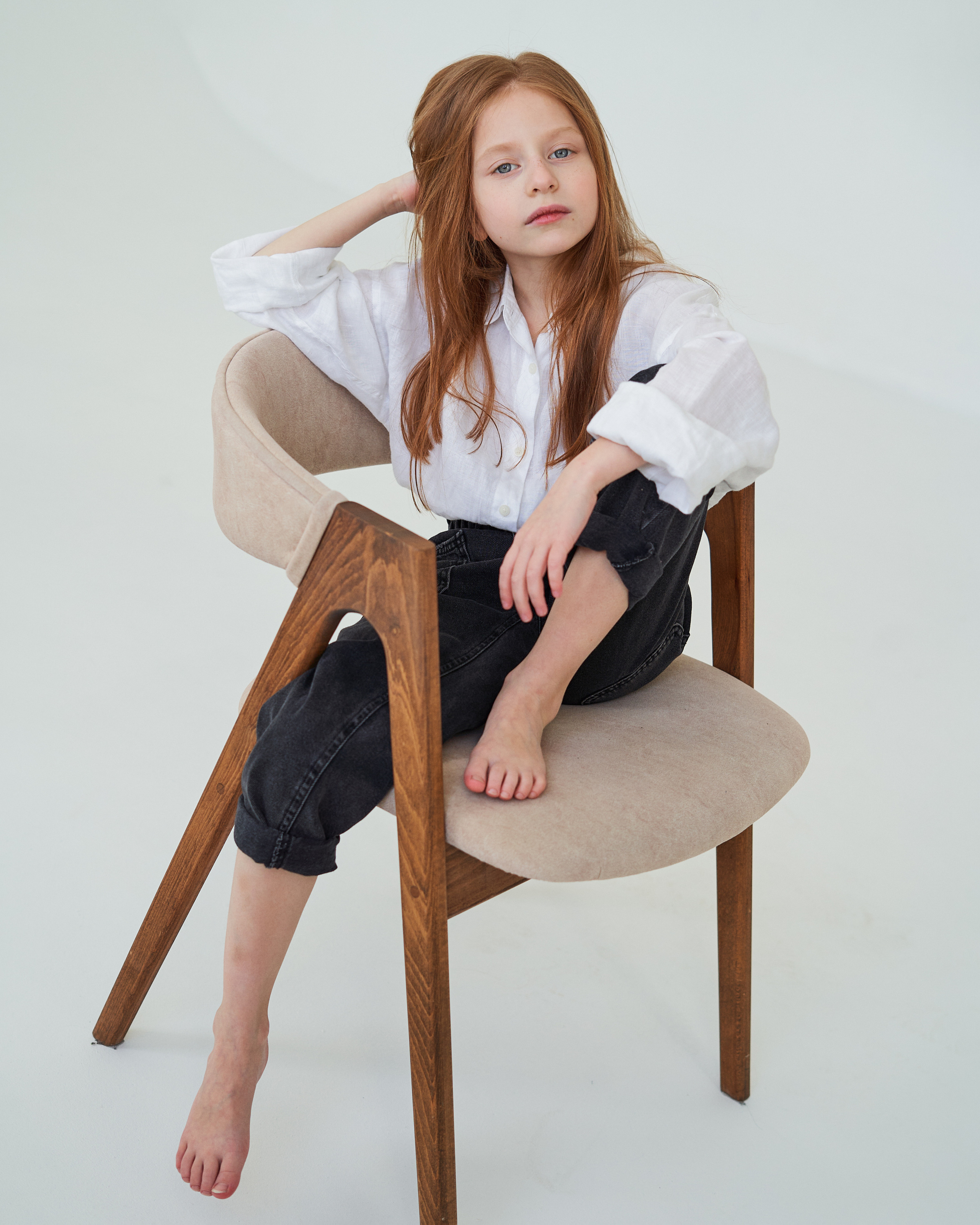 Девочки (модельное портфолио). Семейный и детский фотограф в Москве Лара Клунная