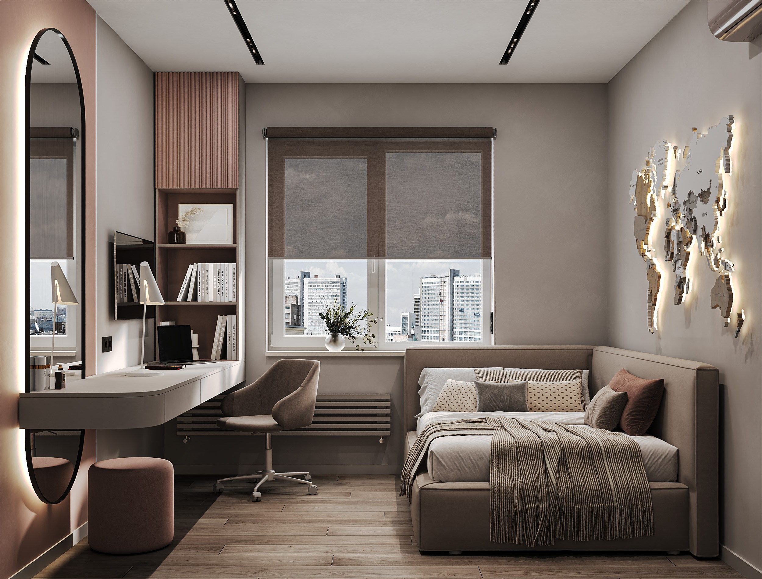 ЖК «Флора»: Спальная комната — Детская — СУ