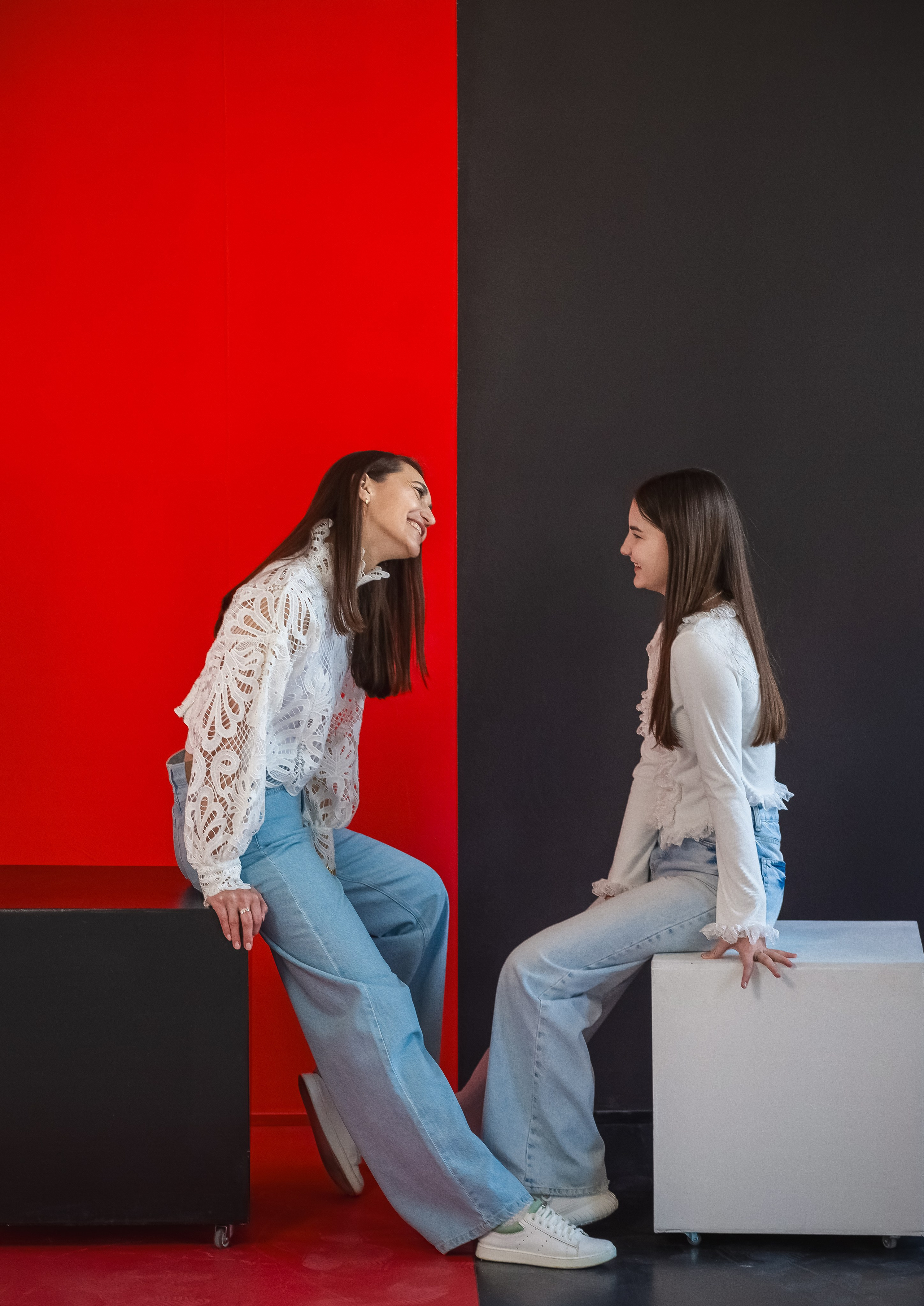 «Улыбка мамы, счастье дочки». Вера Соколова фотограф Воронеж