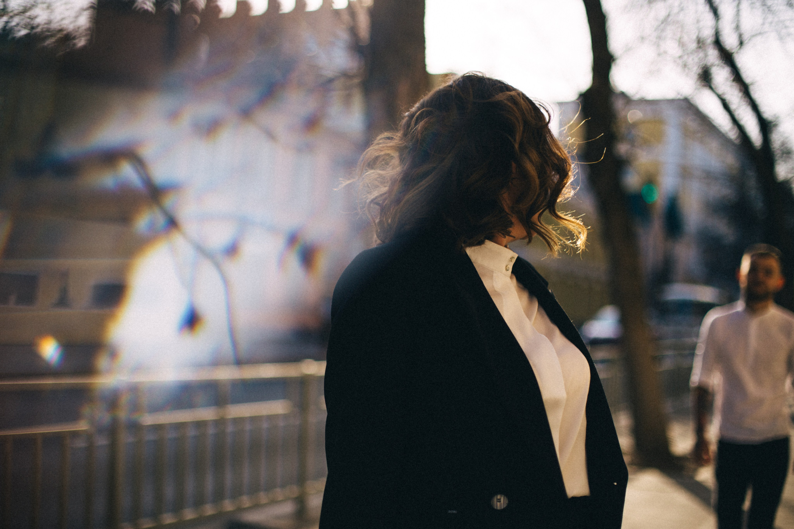 У Колеса обозрения. Фотограф в Нижнем Новгороде