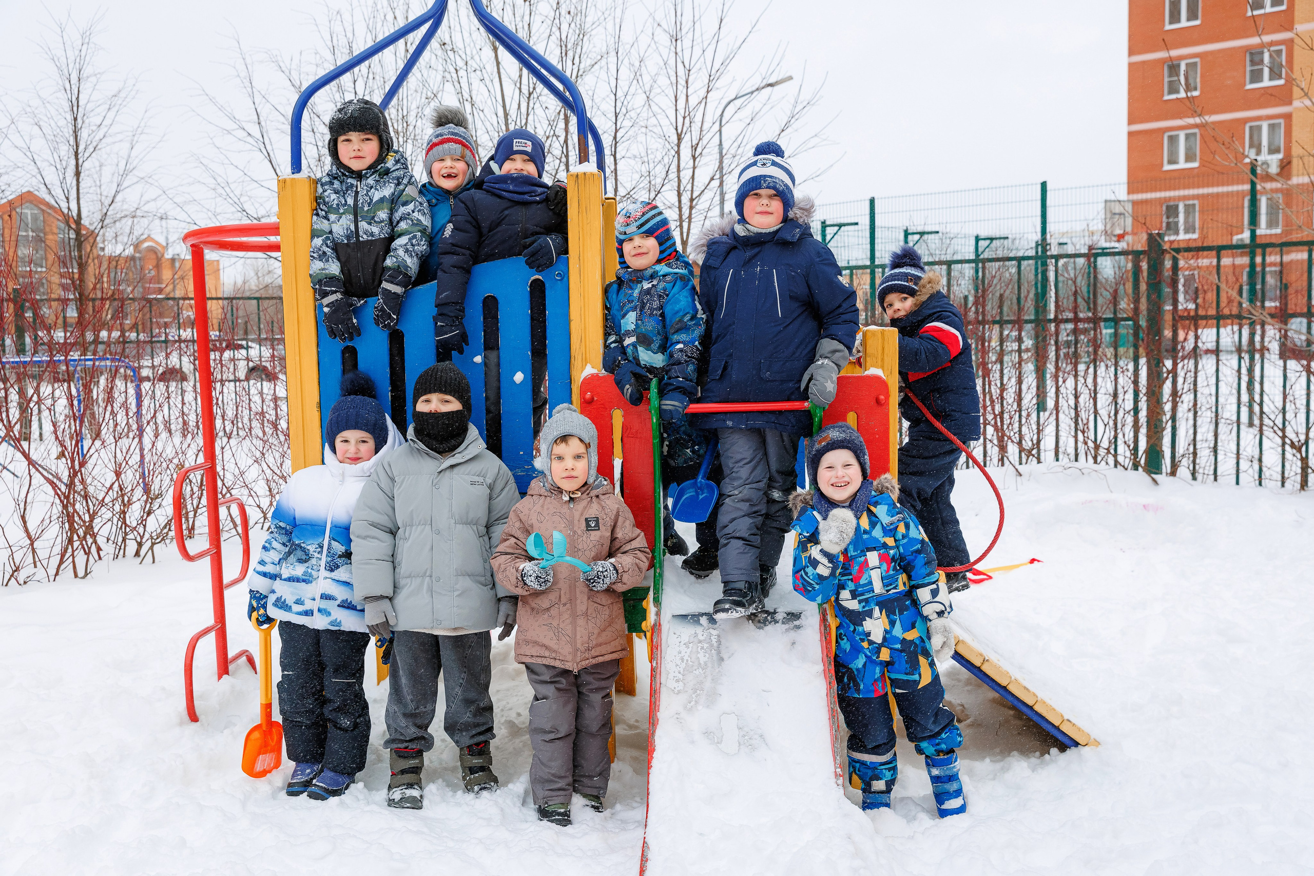 День в саду. Семейный и детский фотограф Комина Елена, Власиха, Одинцово