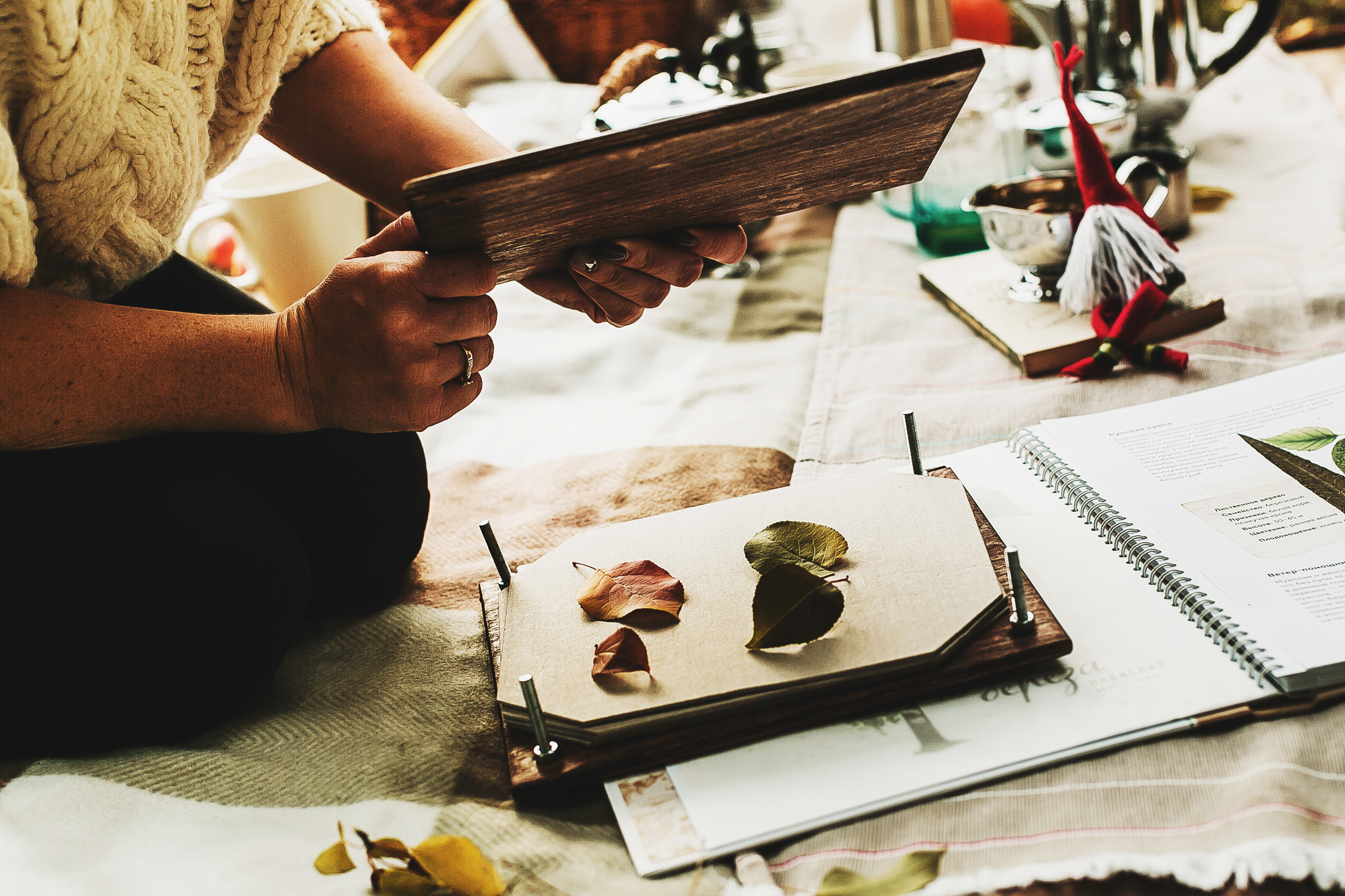 Даня, мама и бабушка. Осенний пейзаж. Фотограф Полина Егорова город Тюмень