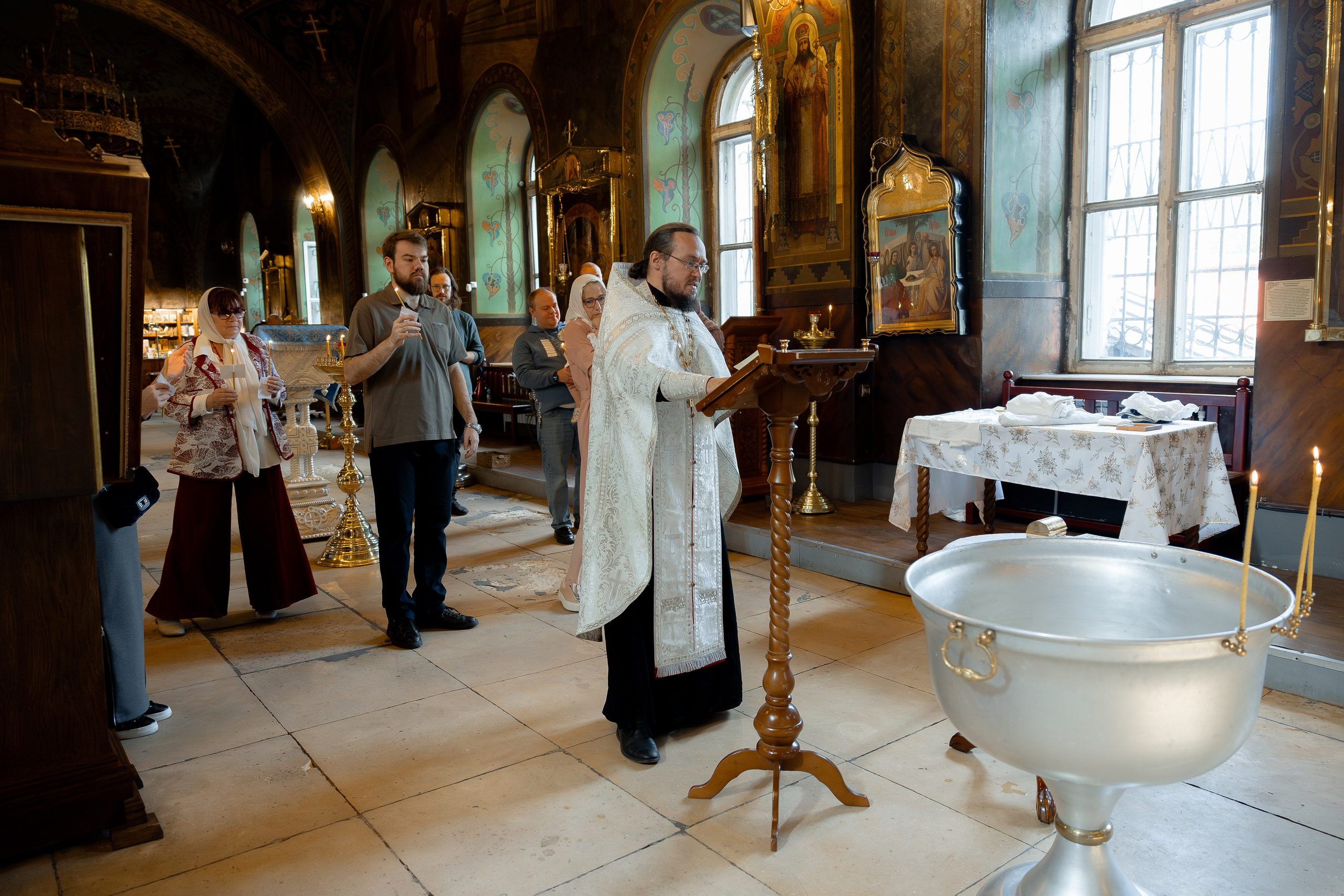 Таинство крещения Марка. Свадебный фотограф в Москве