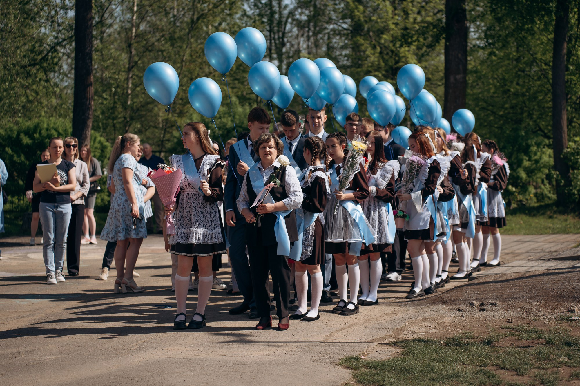 Последний звонок, 11 класс. Свадебный и репортажный фотограф в Ярославле Евгений Сальников