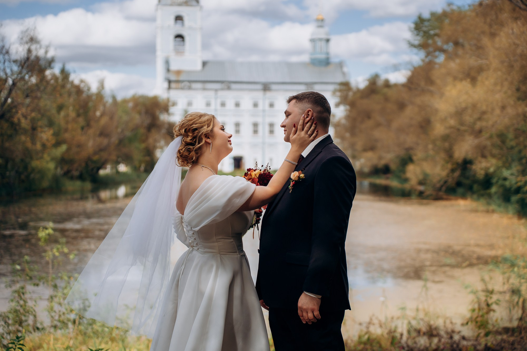 Свадебная осенняя фотосессия. Свадебный и репортажный фотограф в Ярославле Евгений Сальников