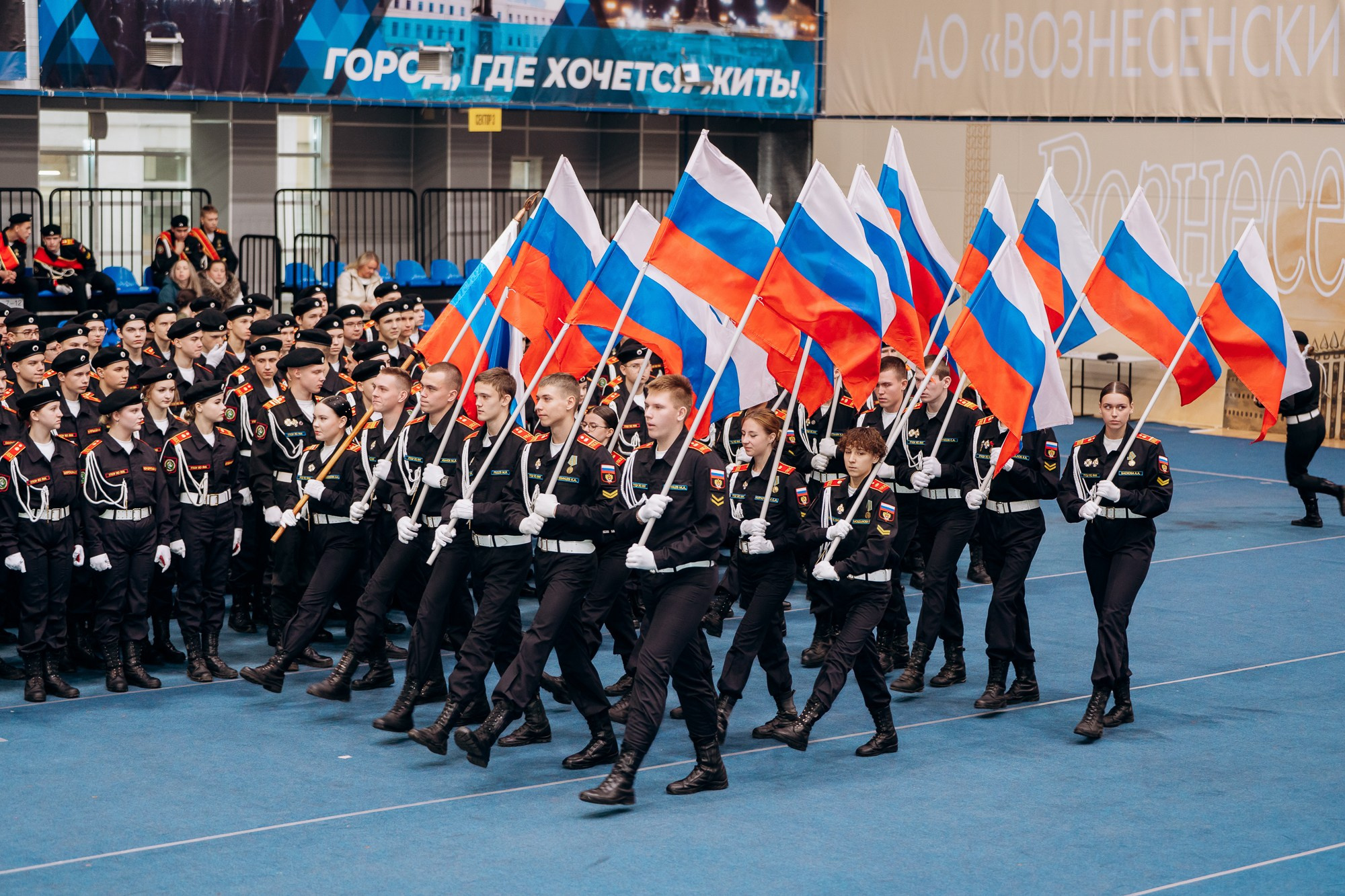 Принятие присяги кадетами. Свадебный и репортажный фотограф в Ярославле Евгений Сальников