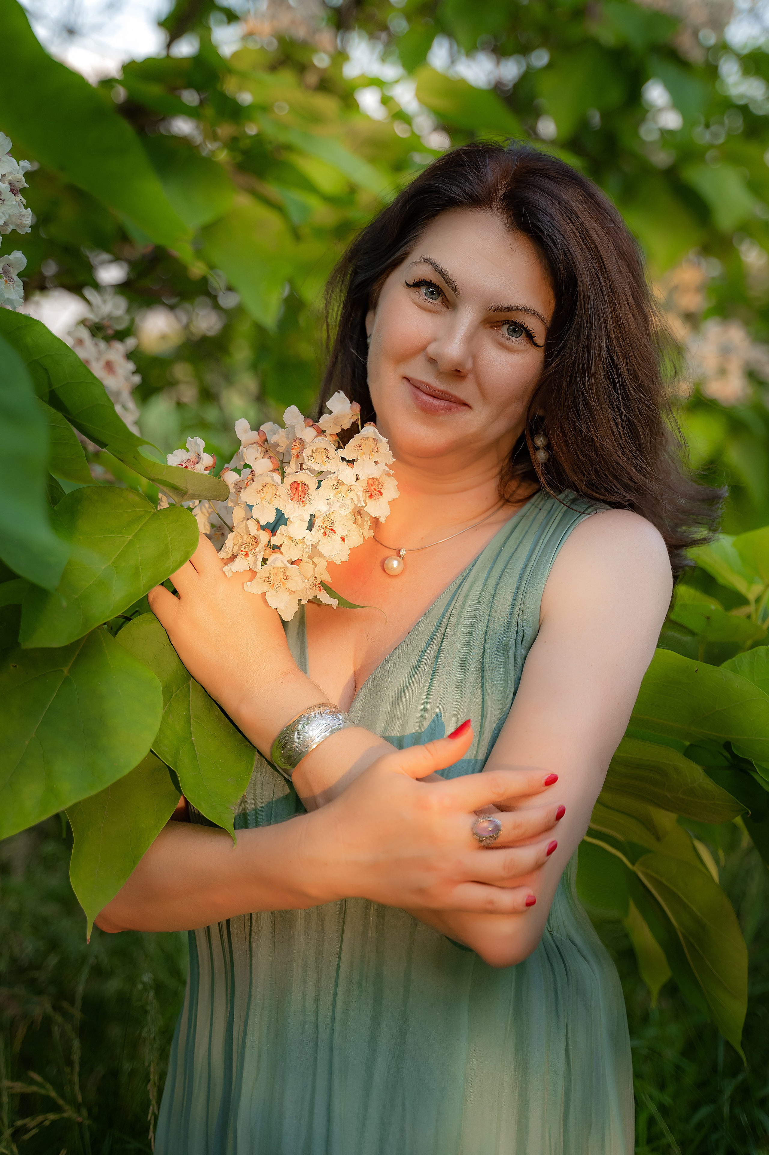 Смешанное цветение и зелень. Главная