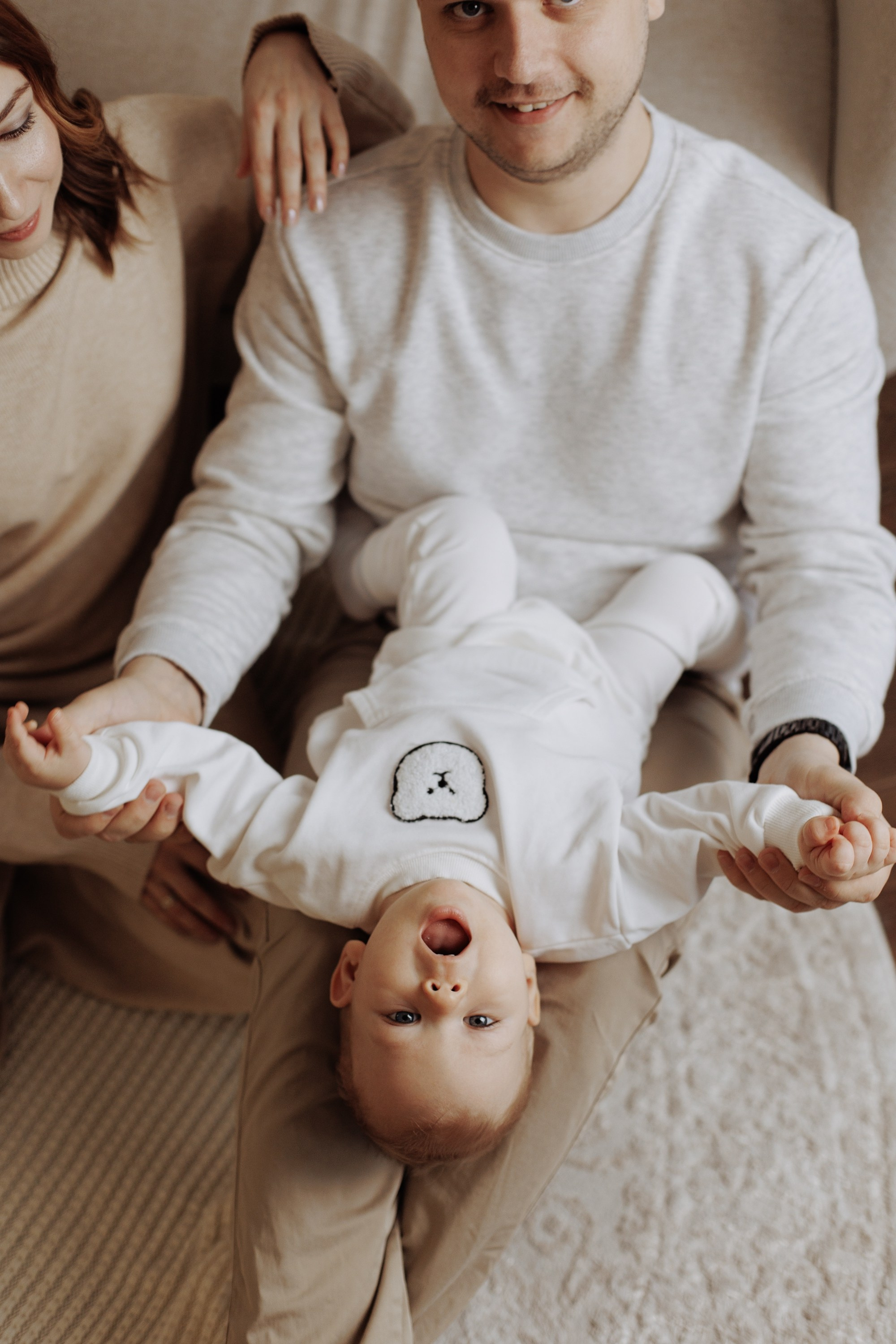 Семейная фотосессия «студия». Свадебный фотограф