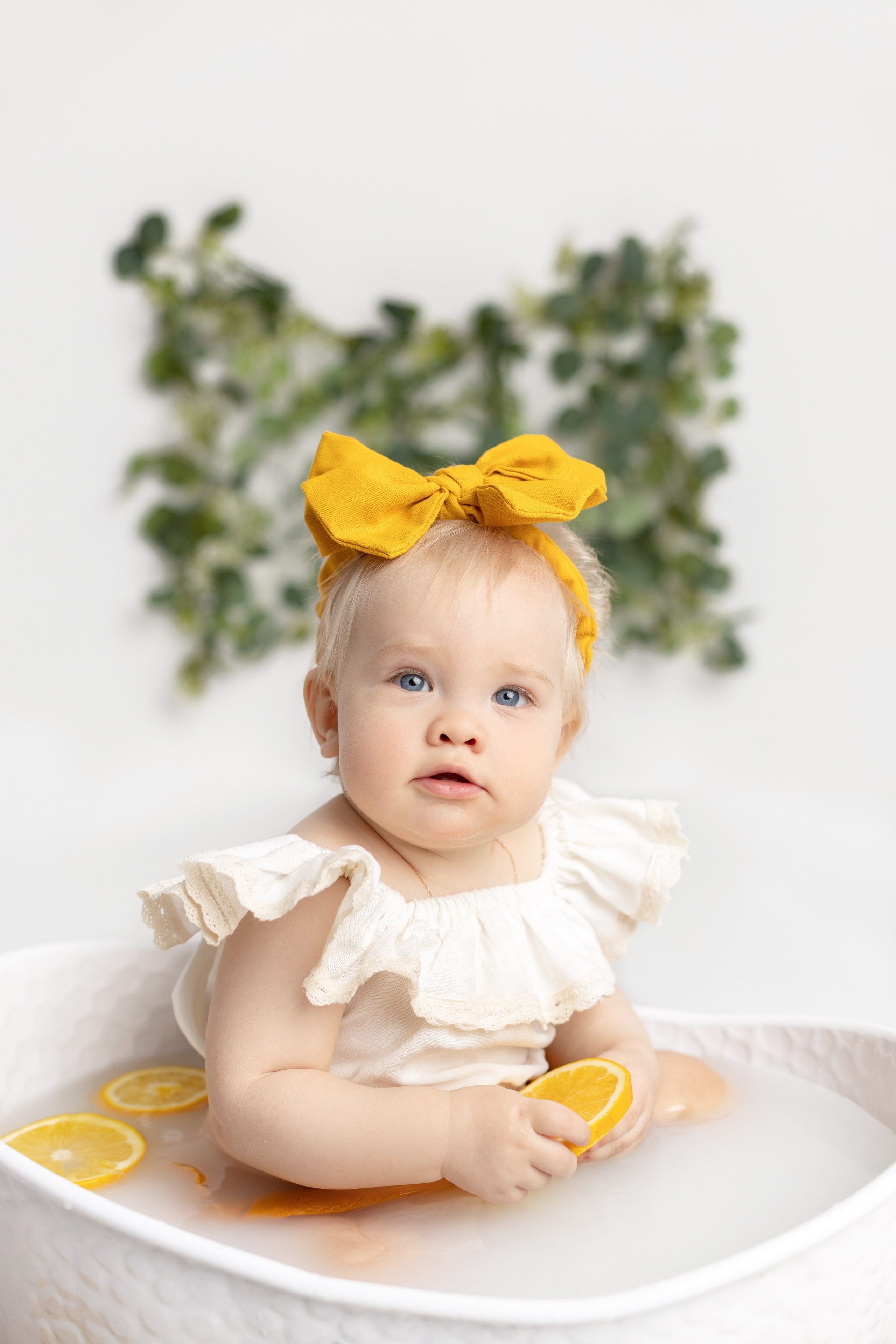 Фотосессия к первому дню рождения. Фотограф новорожденных, детский фотограф в г. Оренбурге Екатерина Козлова