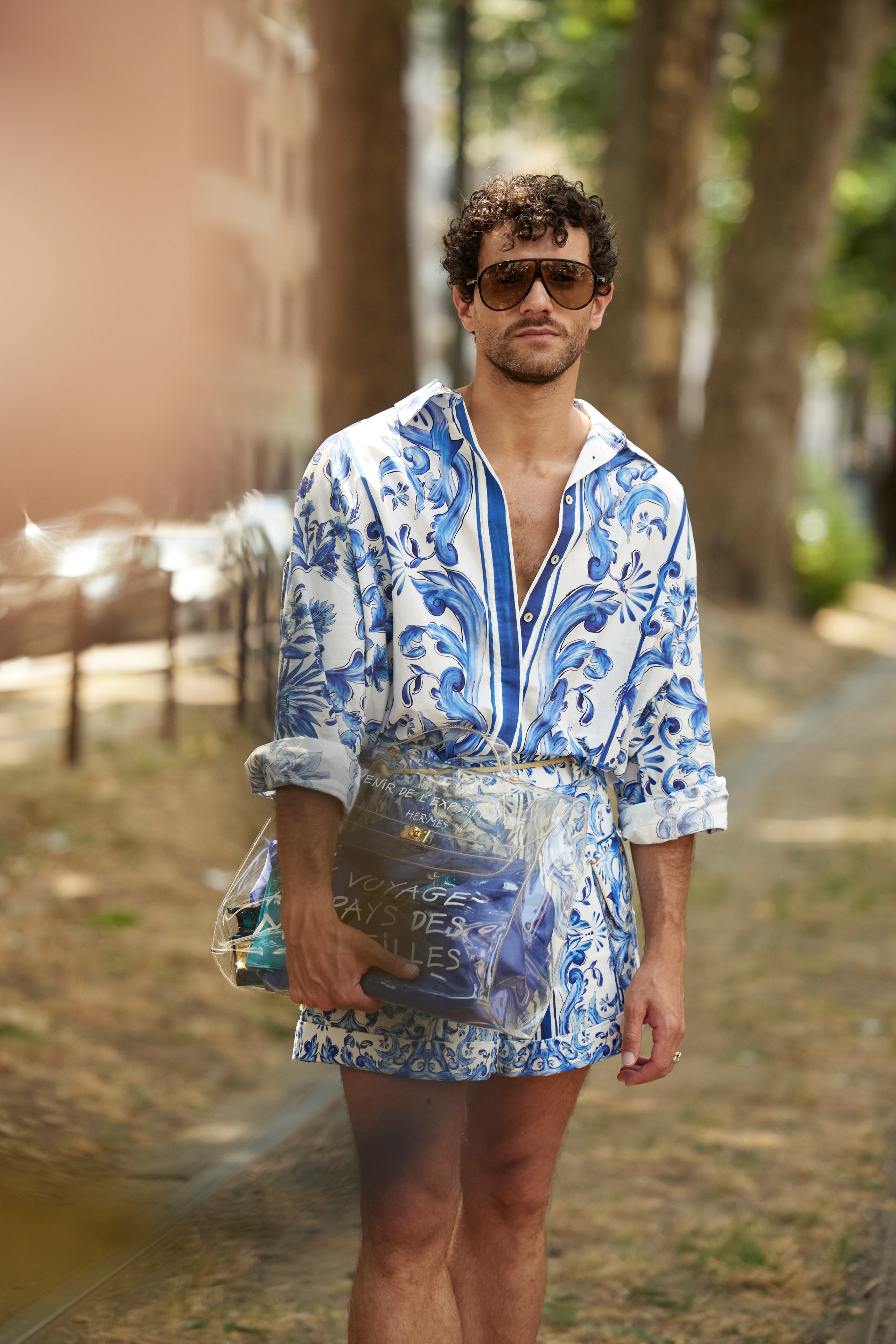 D&G Spring-Summer 2026. Photographer in Milan Ivan Goncharov