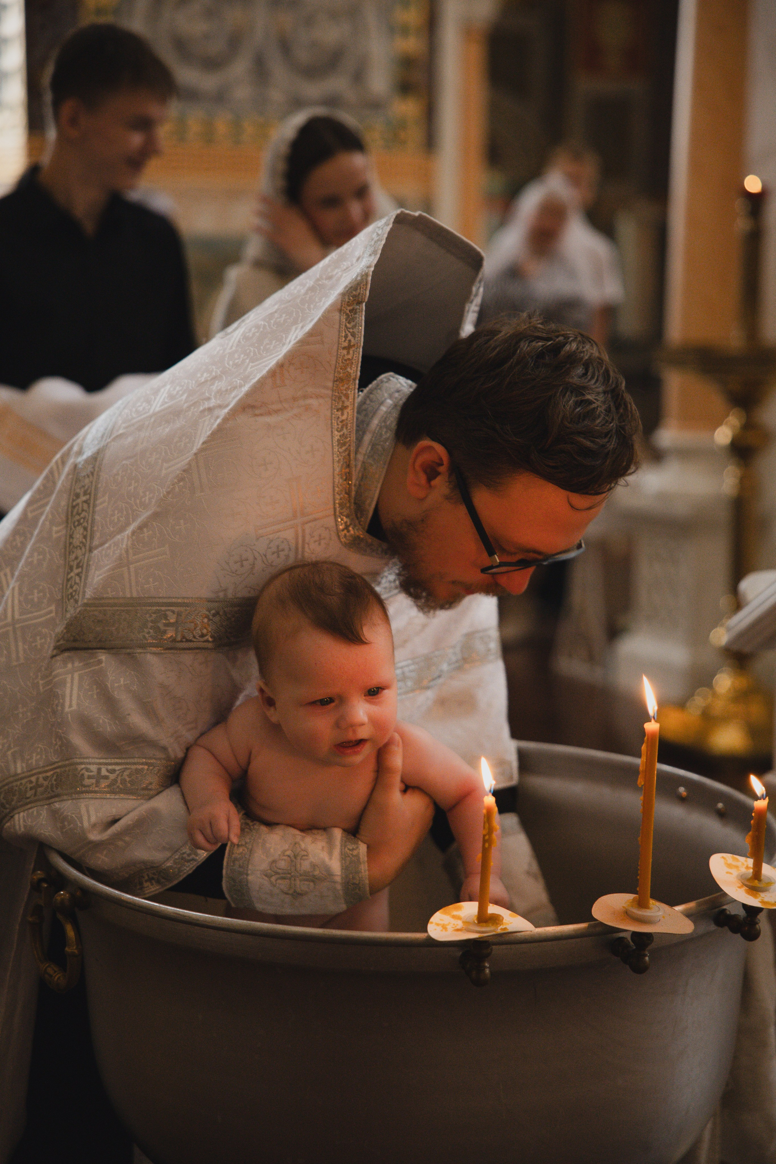 Крещение Кирюши. Фотограф Ломакина Анастасия