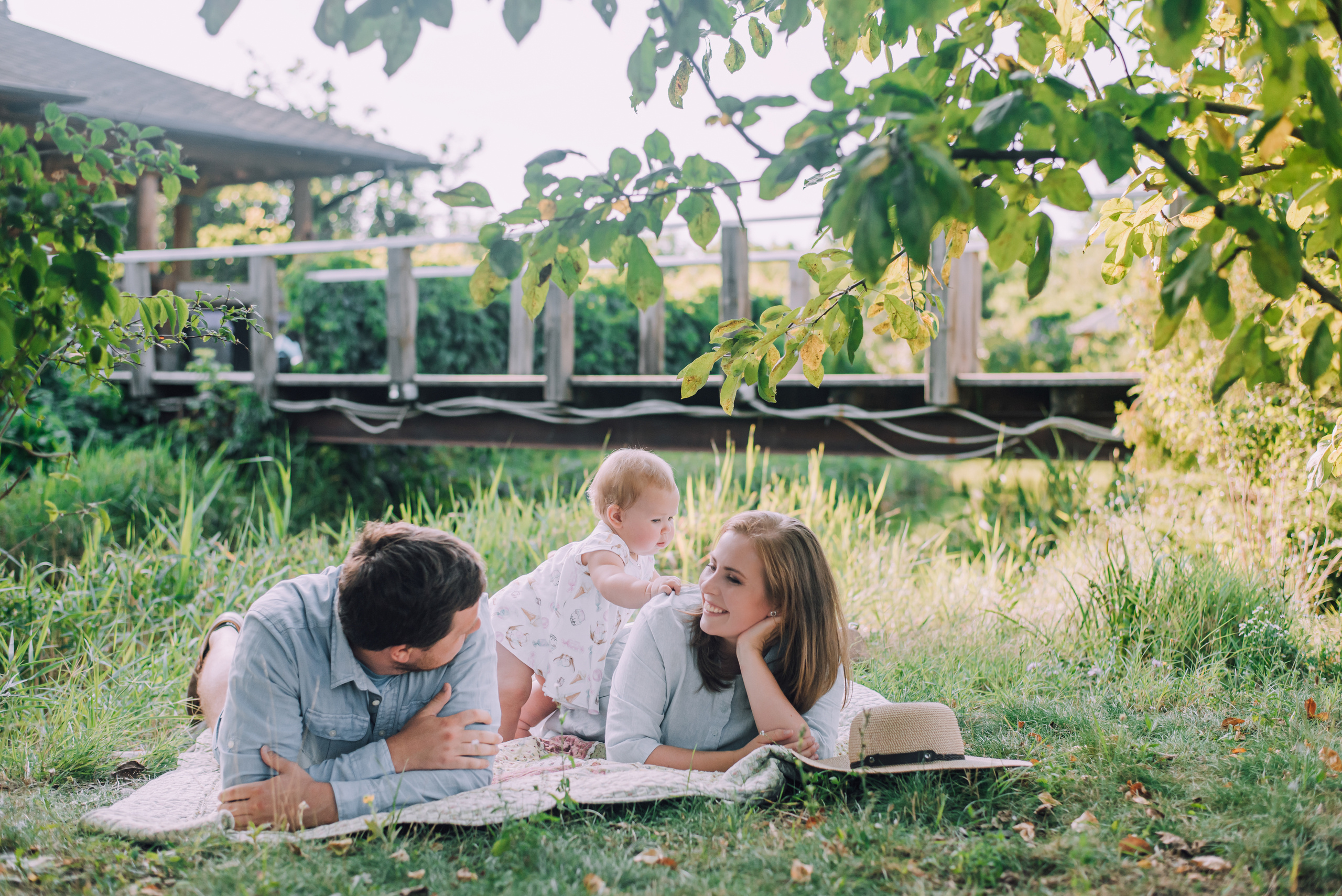 Семейная фотосъемка Андрея, Насти и Полины. Фотограф в Краснодаре Зеленкина Дарья
