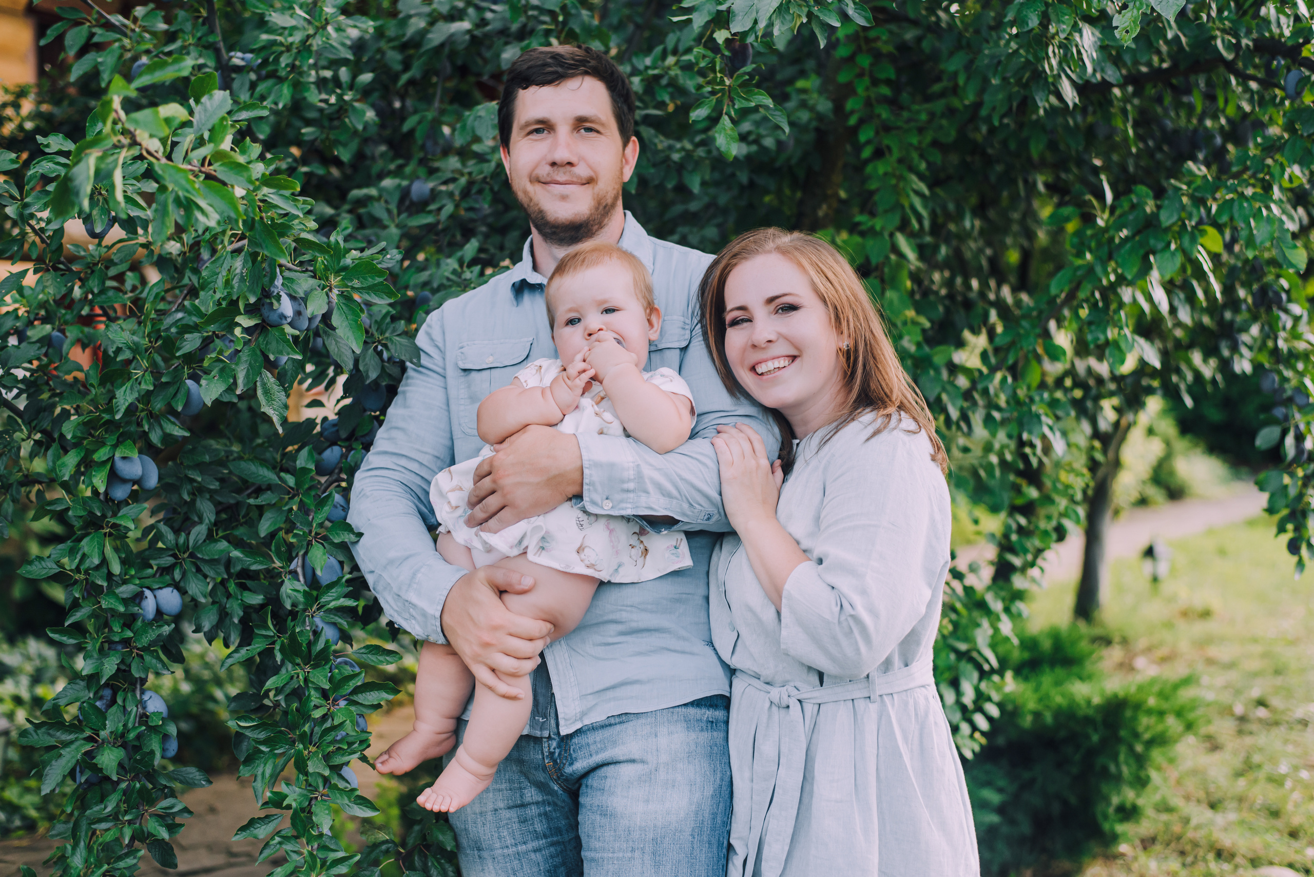 Семейная фотосъемка Андрея, Насти и Полины. Фотограф в Краснодаре Зеленкина Дарья