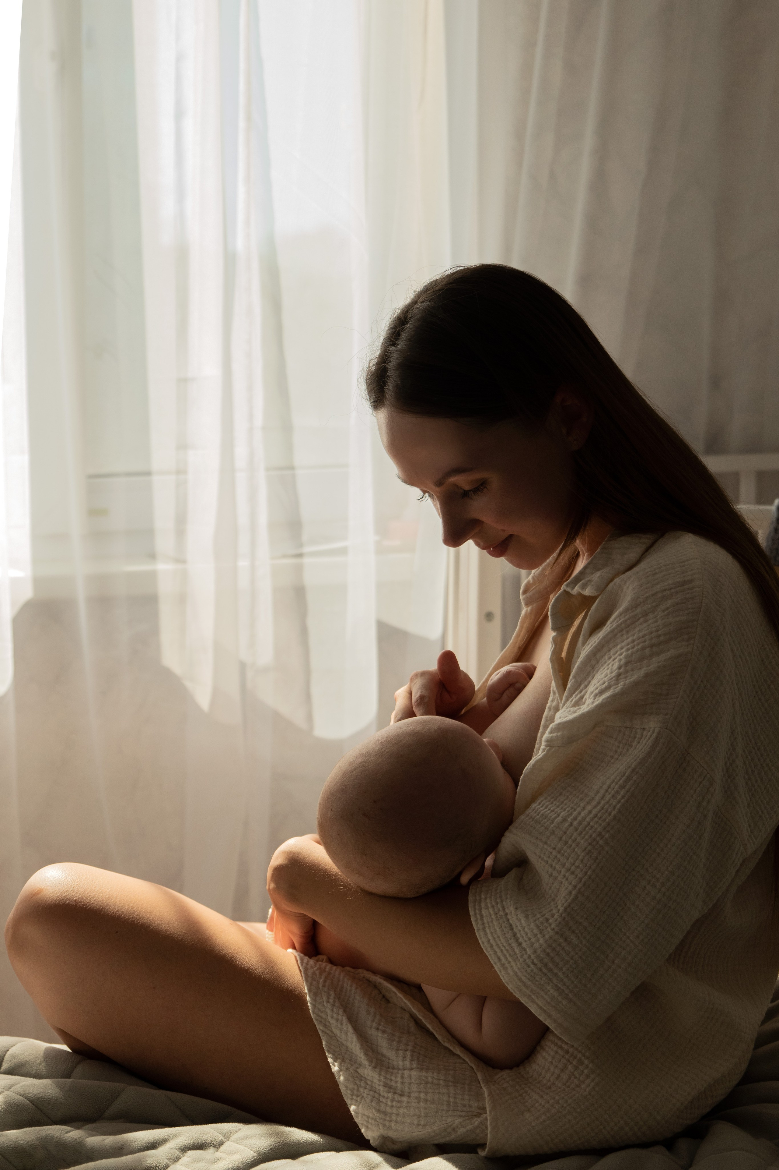 Мама и малыш (5 месяцев). Фотограф видеограф Ольга Василевская