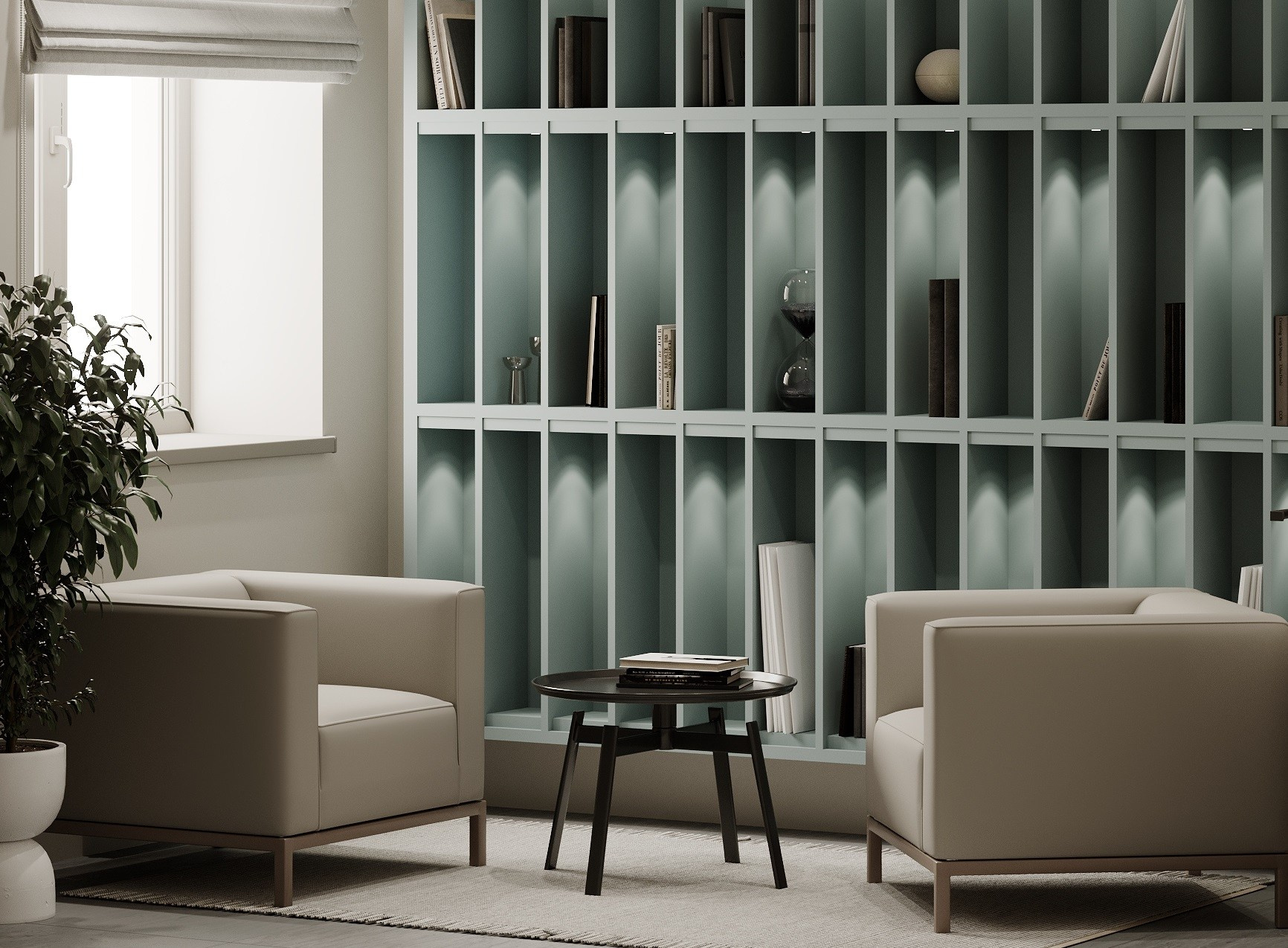 Кабинеты психолога Садовая-Самотечная. Интерьеры и архитекура