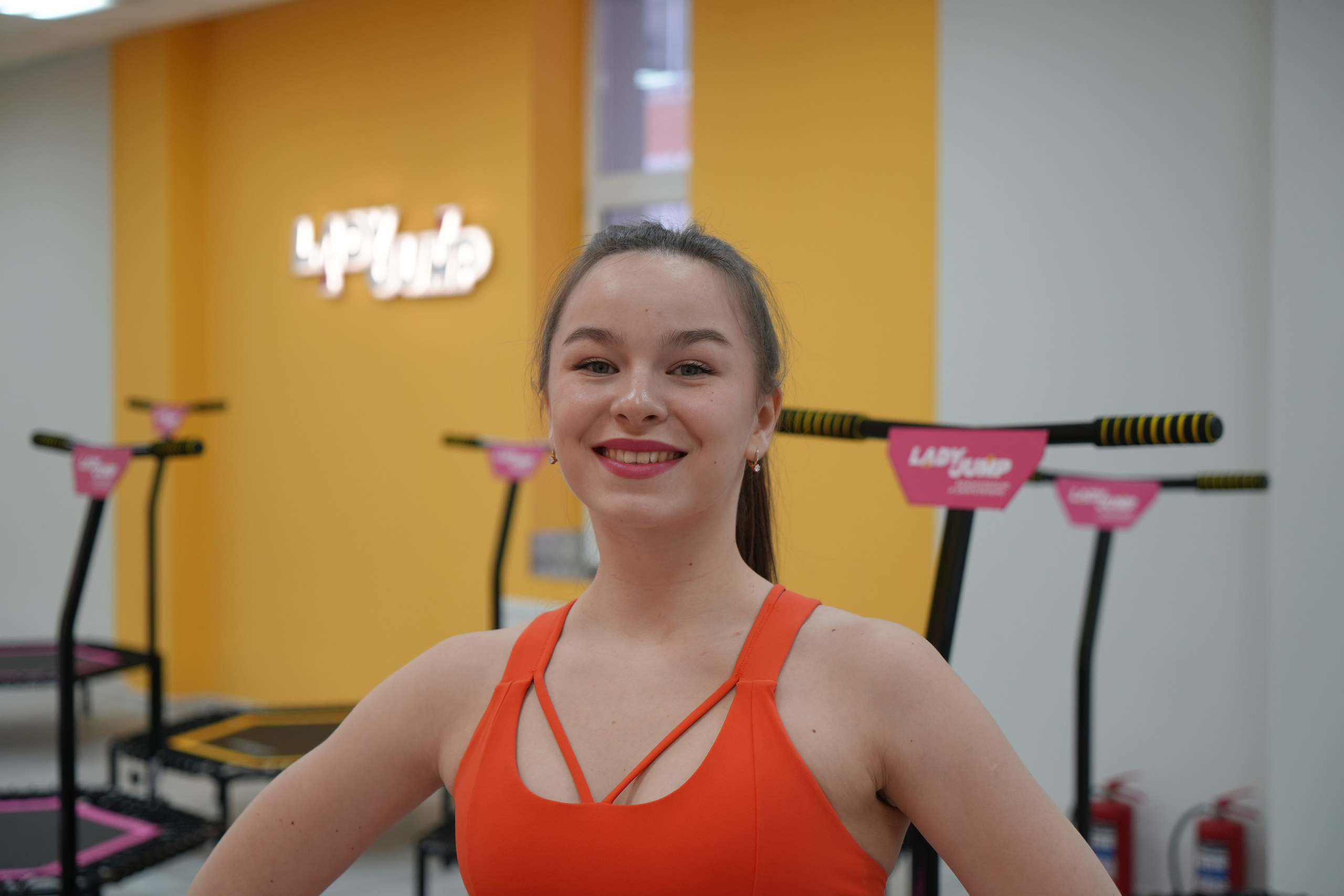 Открытие батутного центра «Lady Jump». Видеограф и Фотограф в Москве