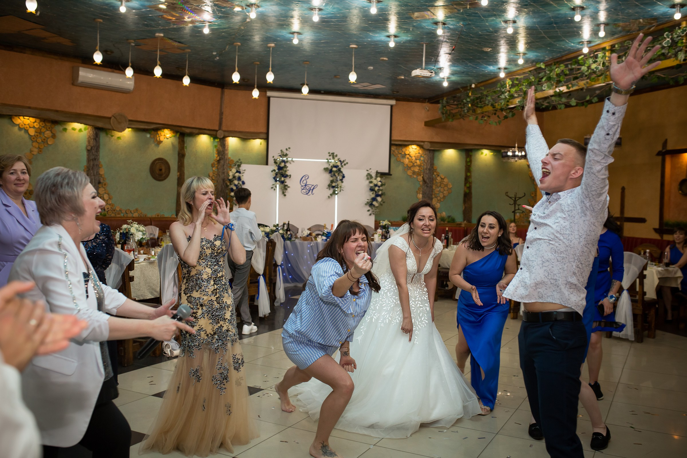 Банкет. Свадебная фотосъёмка в Москве, Туле