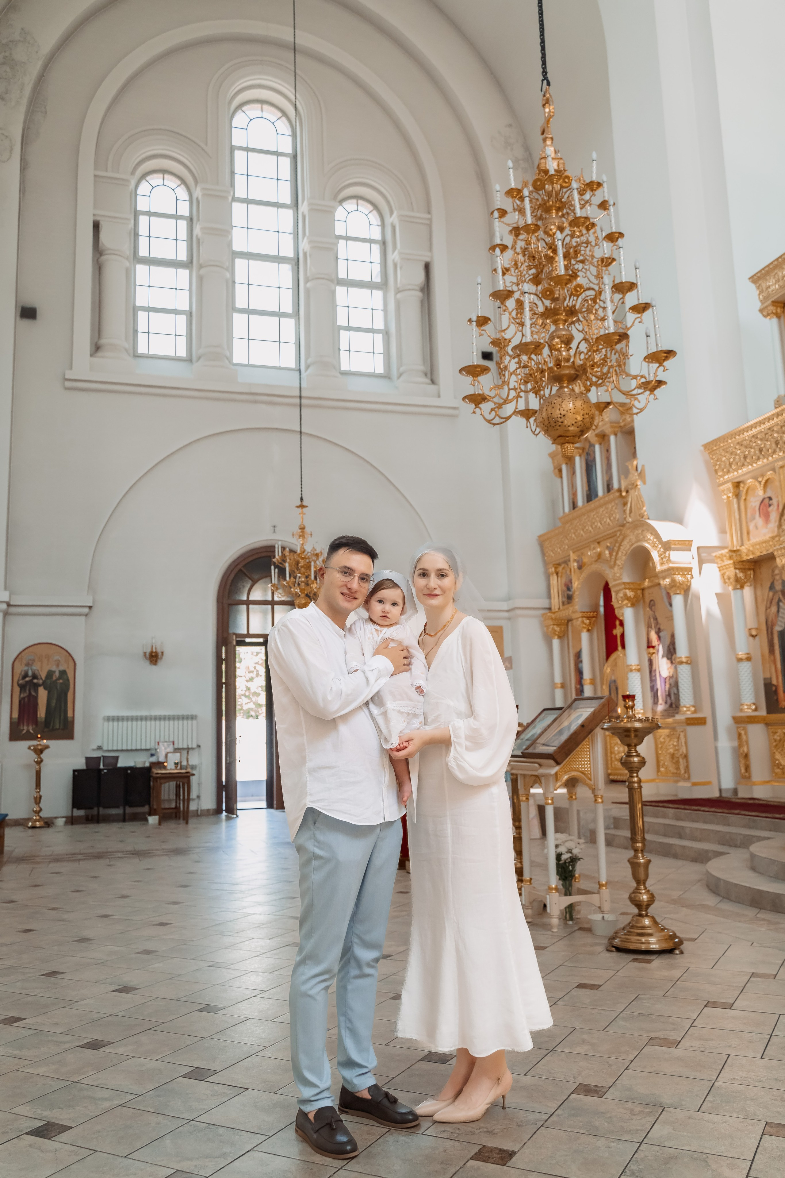 Крещение Варвары, храм Тихвинской иконы Божией Матери. Семейный фотограф в Саратове