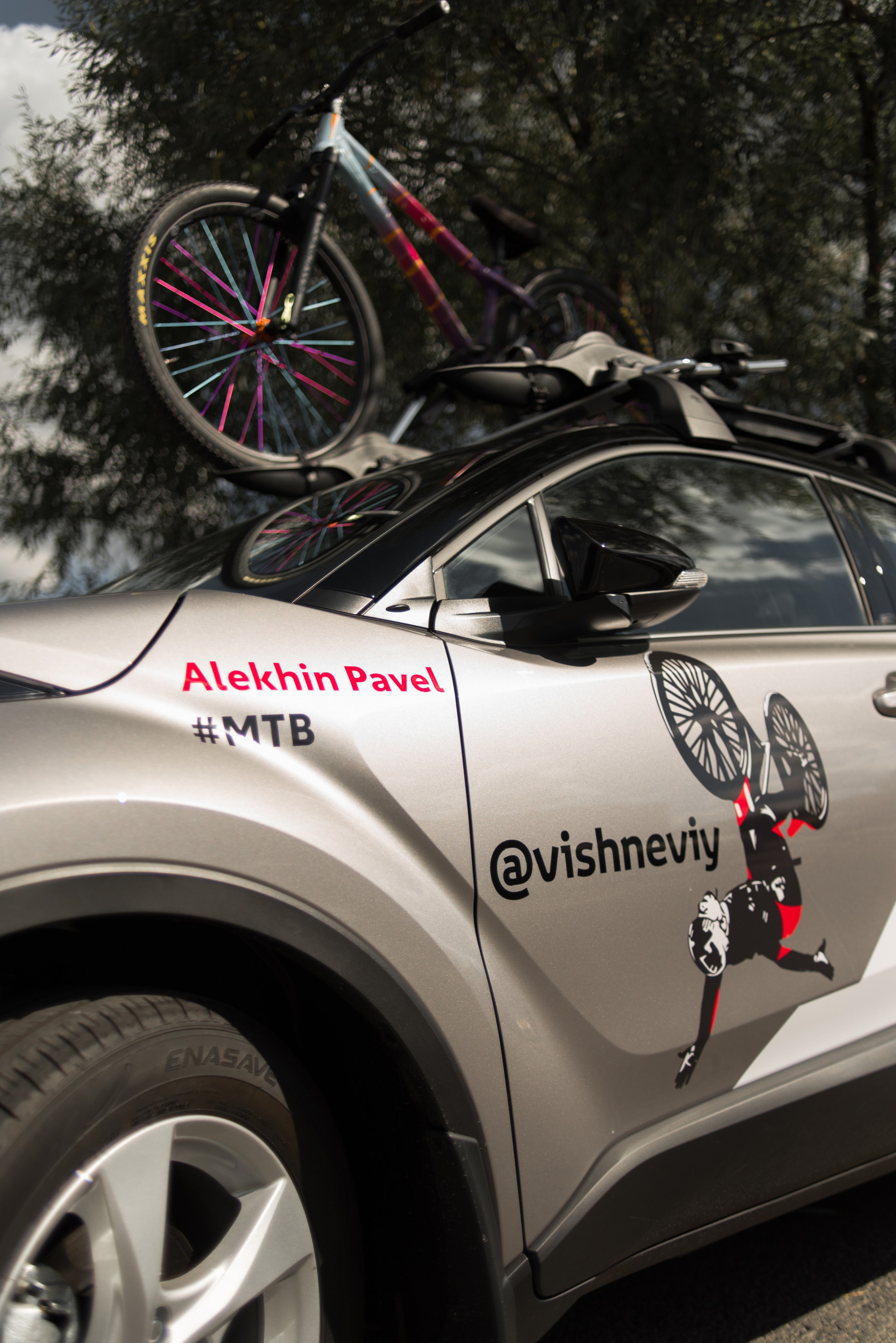 Атлеты Toyota Team Russia. DeLorein