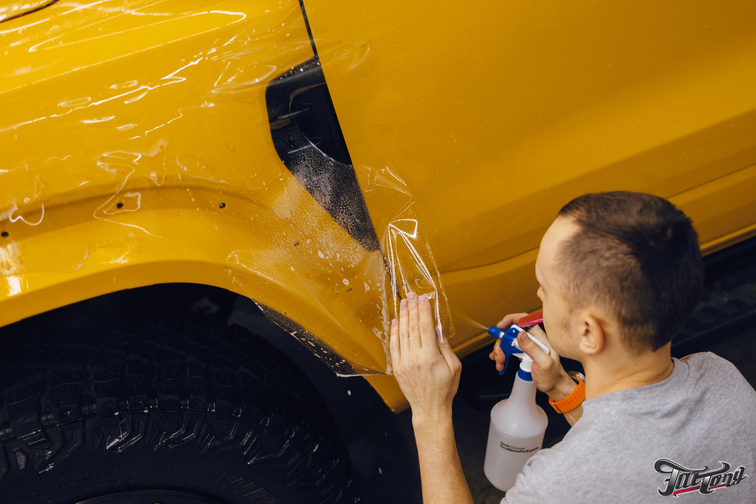 RAM TRX замена ремней безопасности и оклейка в полиуретан. DeLorein