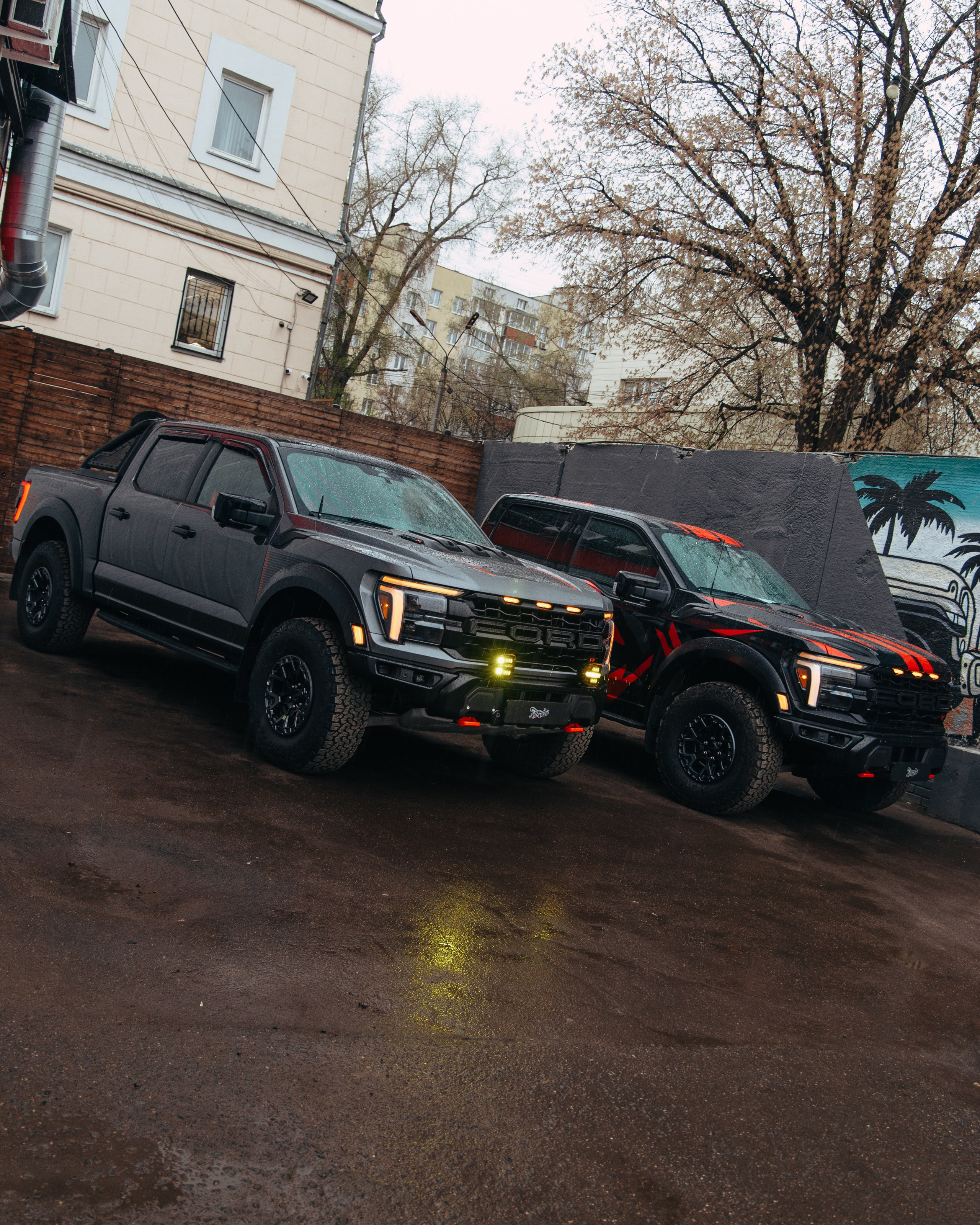 2x Ford Raptor R. DeLorein