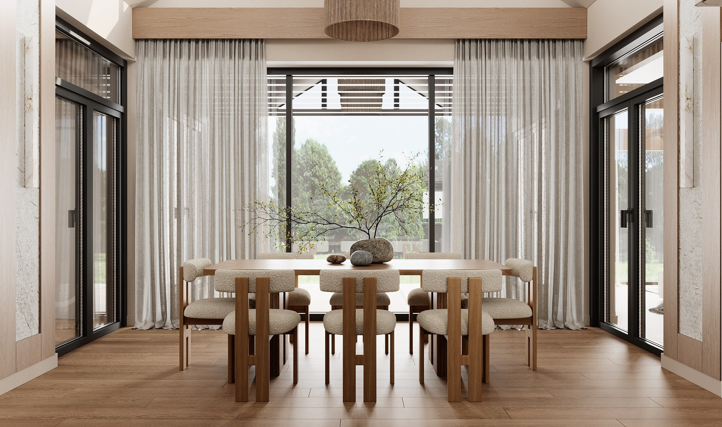 Дом на берегу моря. Студия 3D визуализации