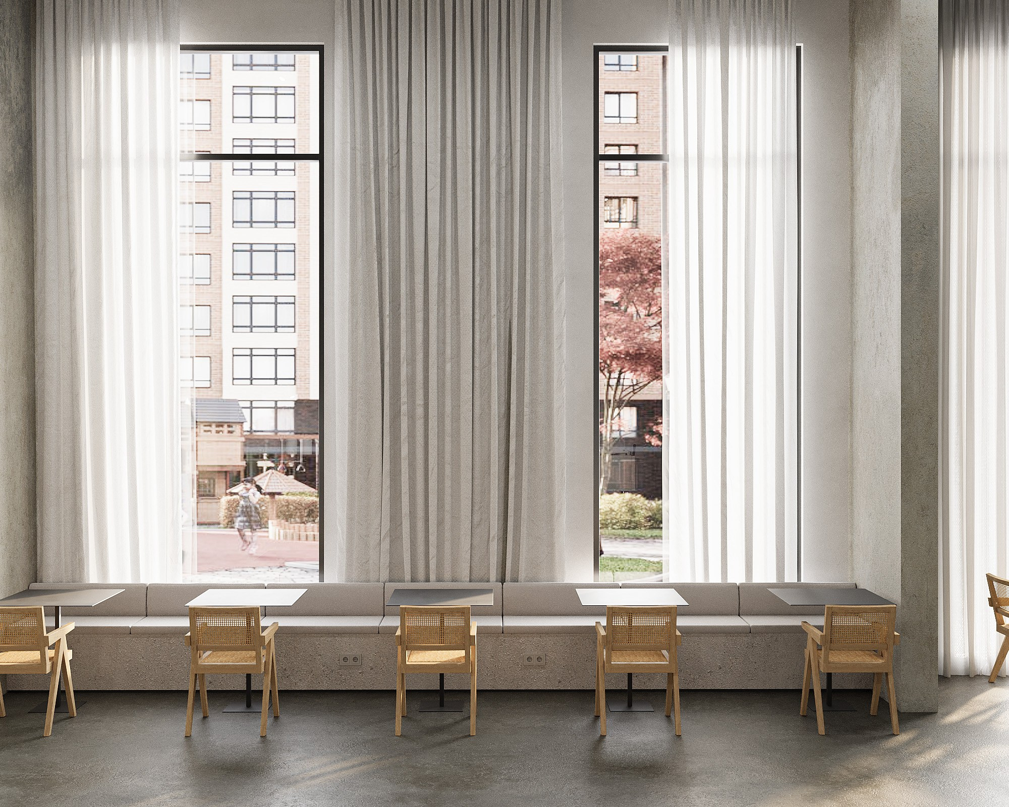 Ресторан. Студия 3D визуализации