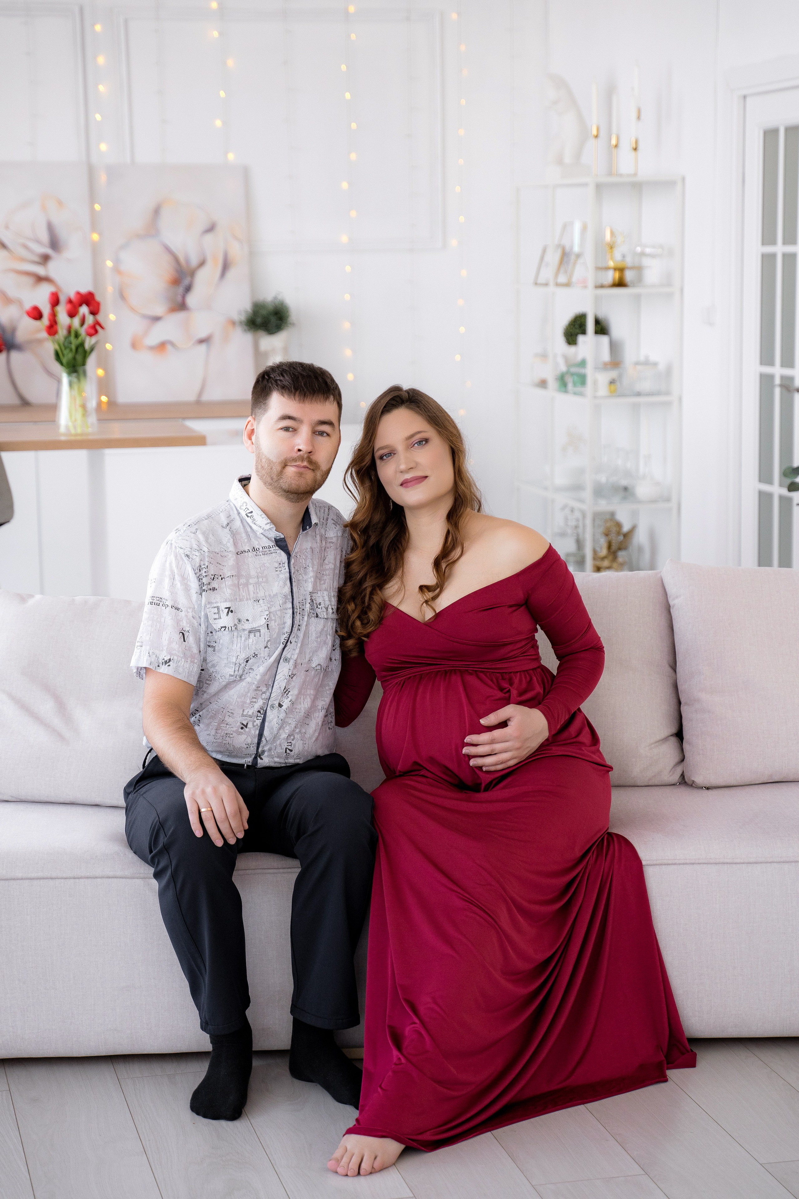 Беременность Люкс. Фотостудия Малина в городе Улан-Удэ. Фотограф Ирина Жарникова