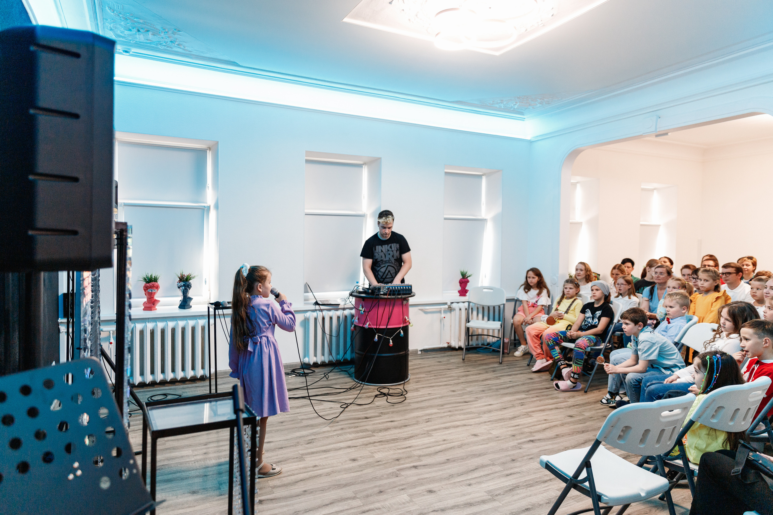 Открытый урок в музыкальной школе «Синий Соловей». Фотограф Захваткин Роман