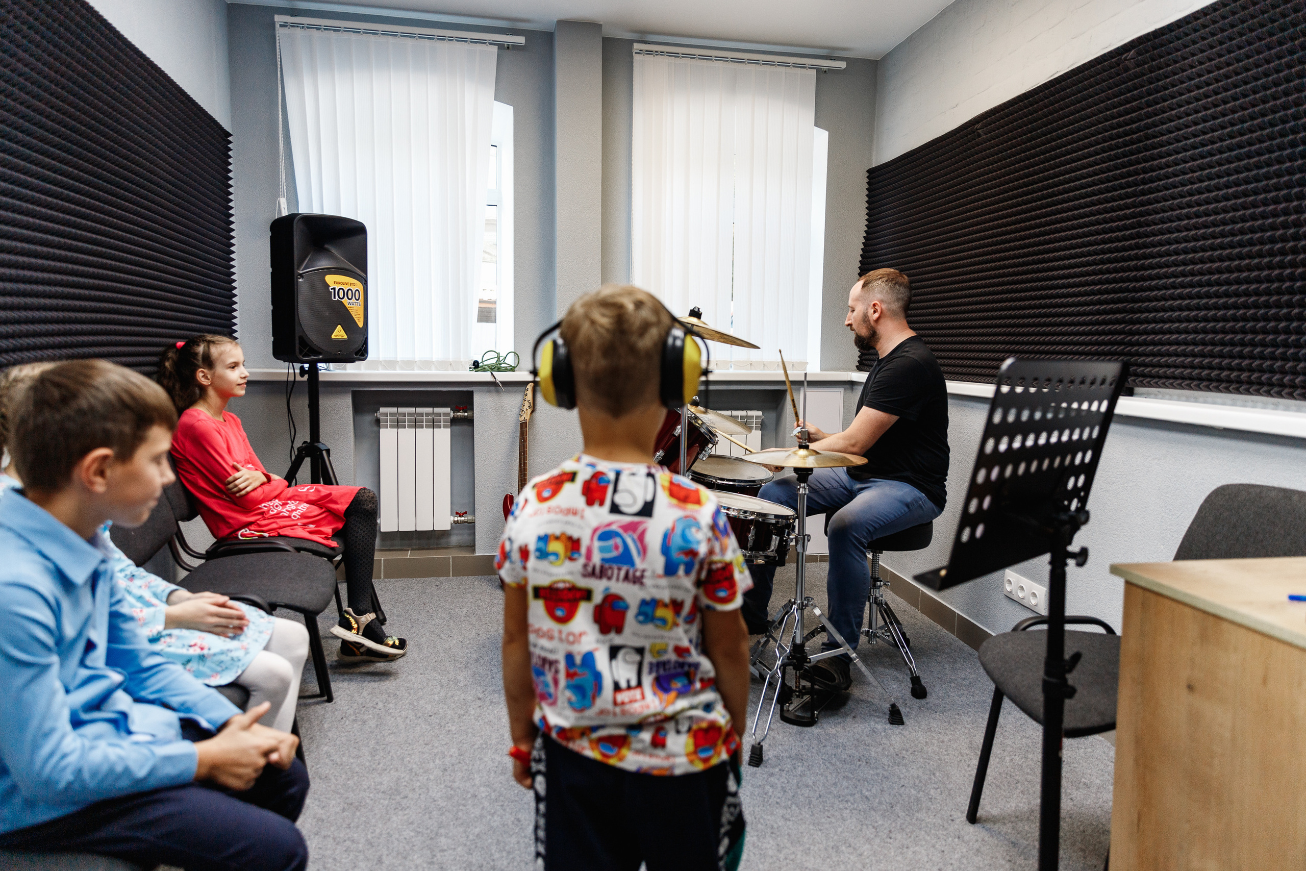 Открытый урок в музыкальной школе «Синий Соловей». Фотограф Захваткин Роман