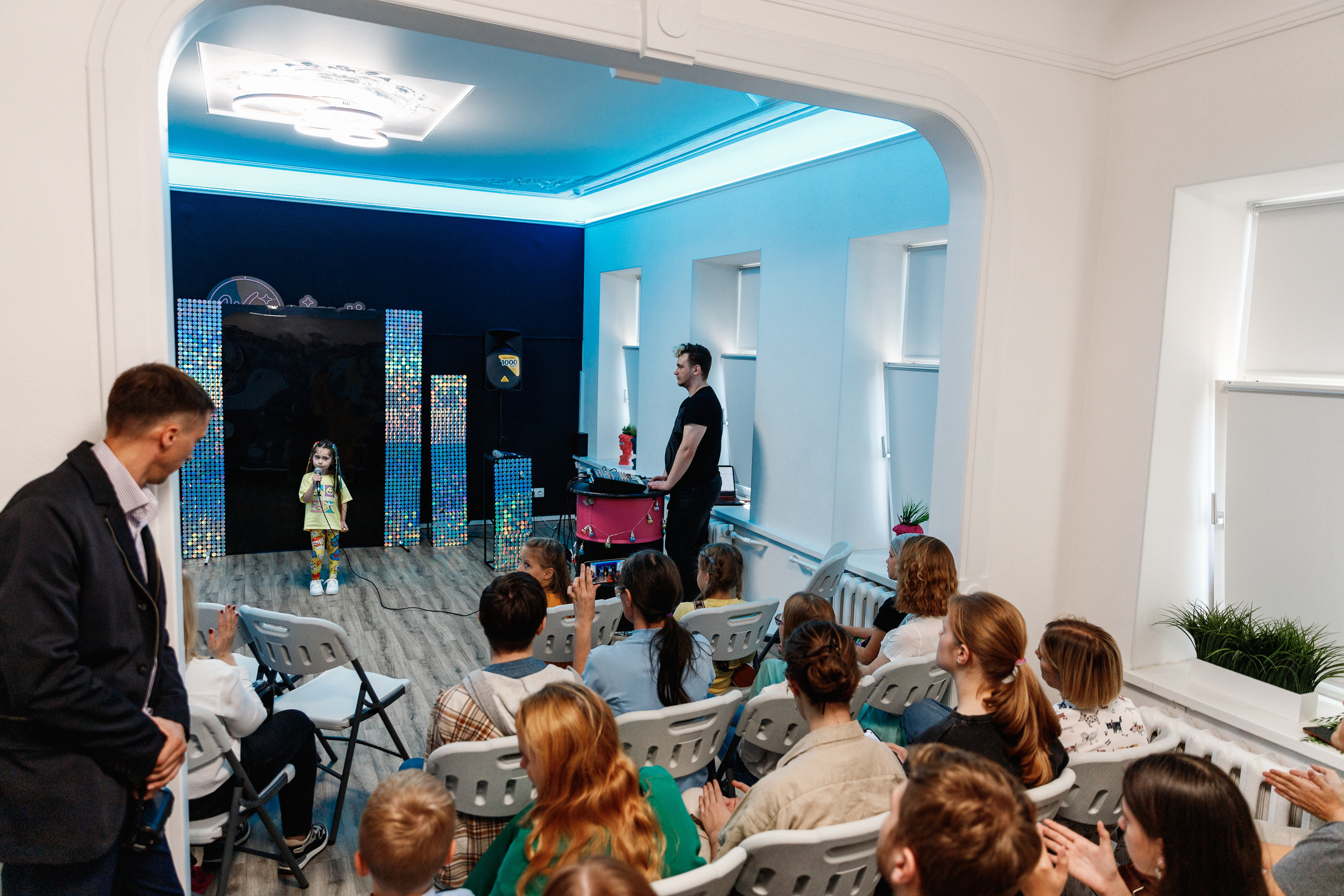 Открытый урок в музыкальной школе «Синий Соловей». Фотограф Захваткин Роман