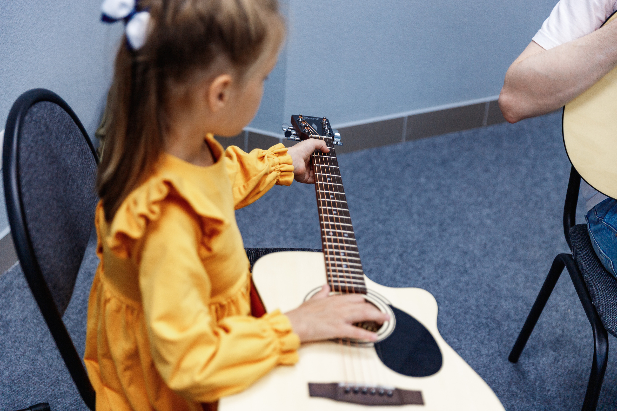 Открытый урок в музыкальной школе «Синий Соловей». Фотограф Захваткин Роман