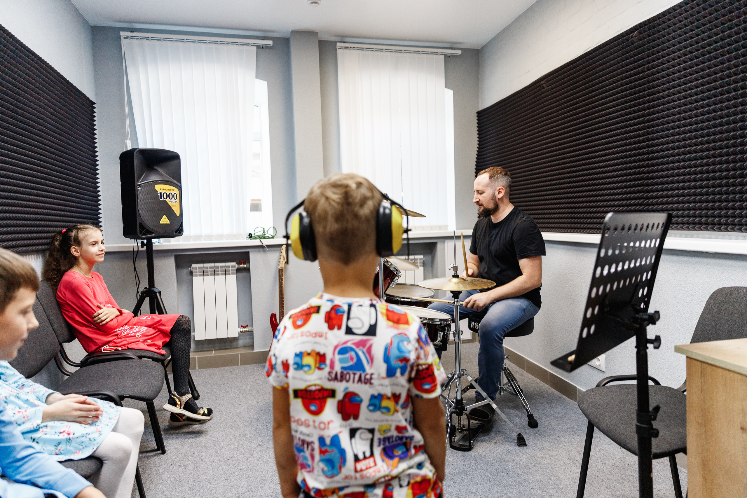 Открытый урок в музыкальной школе «Синий Соловей». Фотограф Захваткин Роман